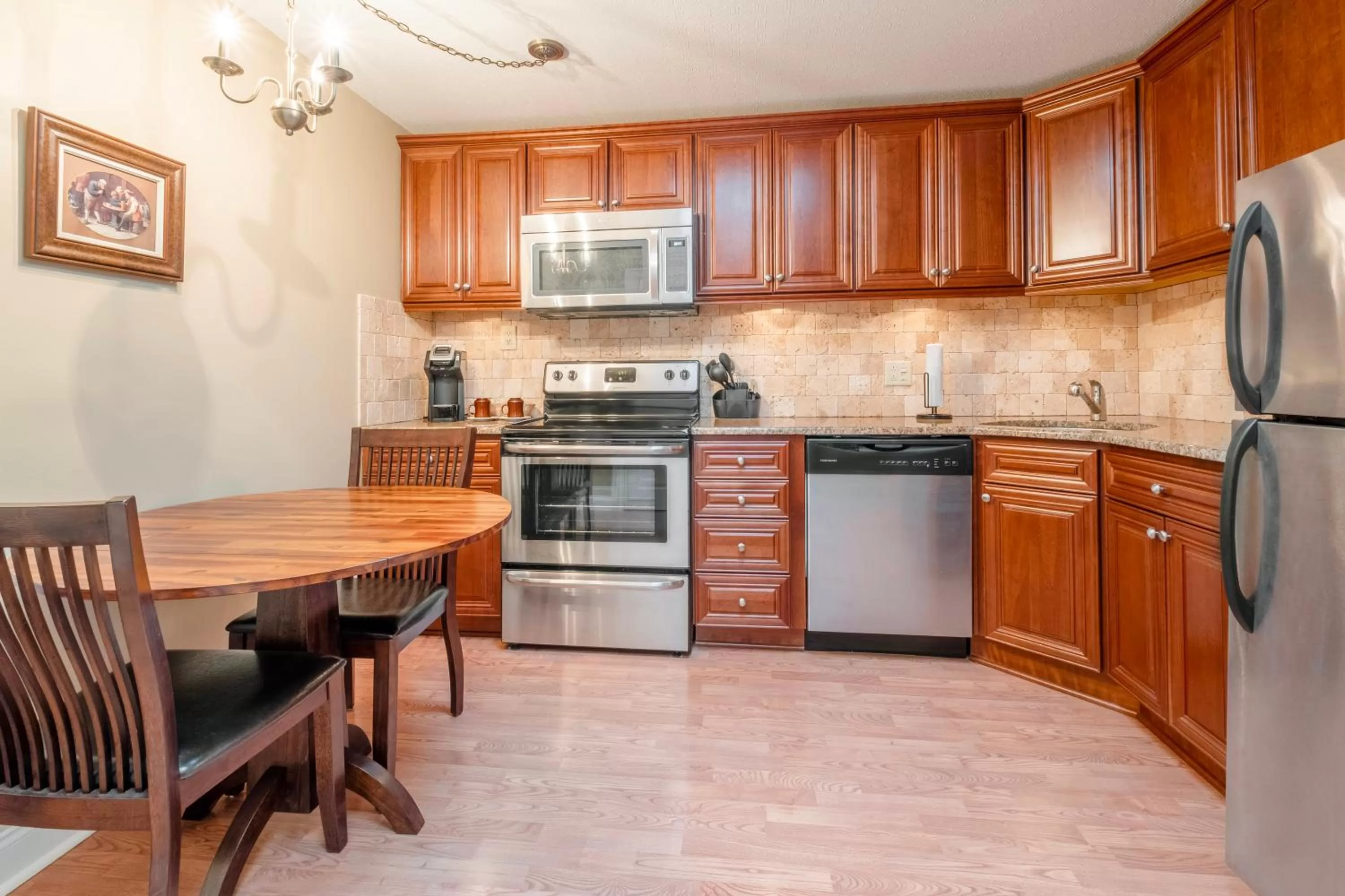 Kitchen or kitchenette in Red Coach Inn