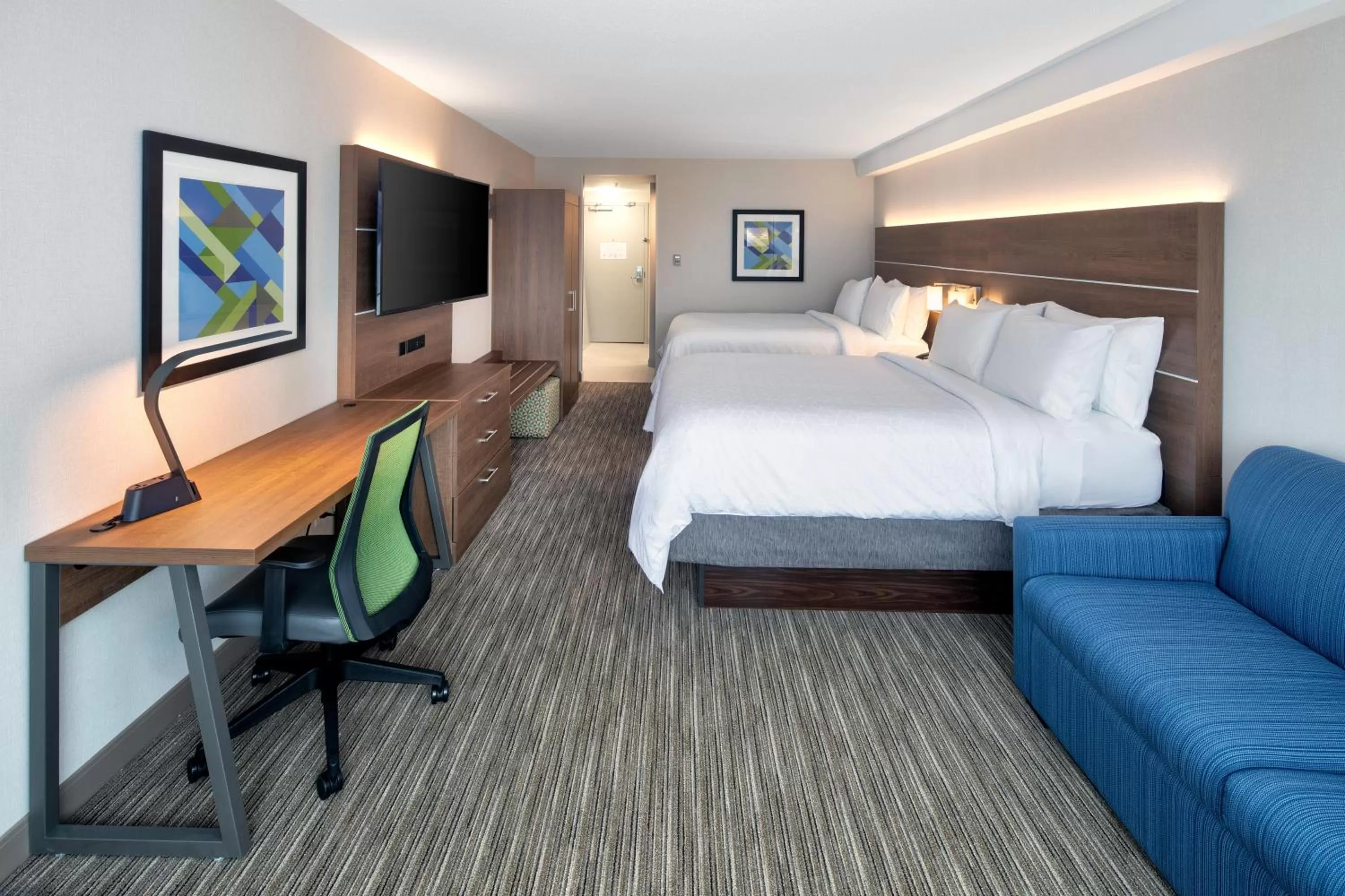 Photo of the whole room, Bed in Holiday Inn Express & Suites Halifax Airport by IHG