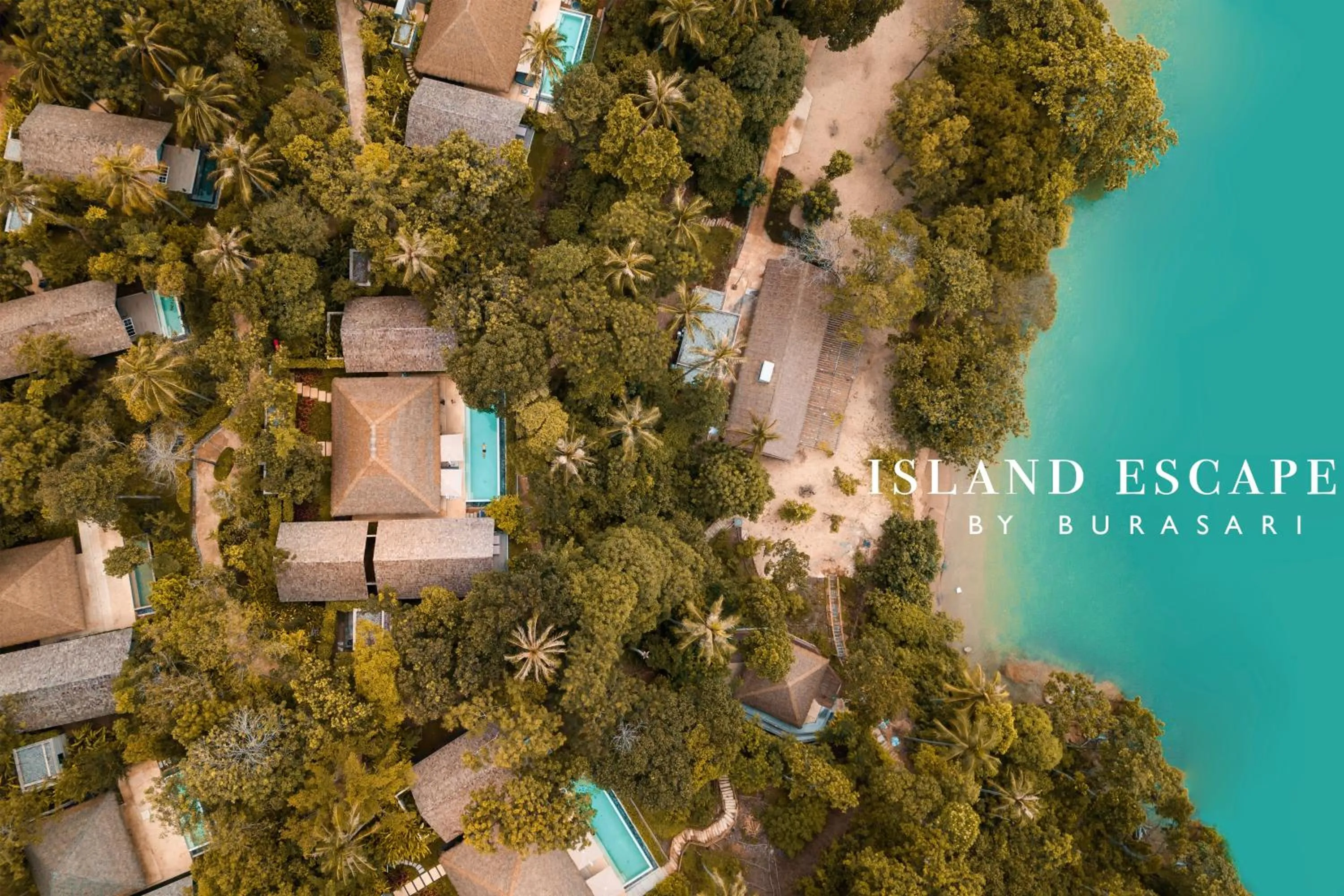 Bird's eye view in Island Escape Burasari