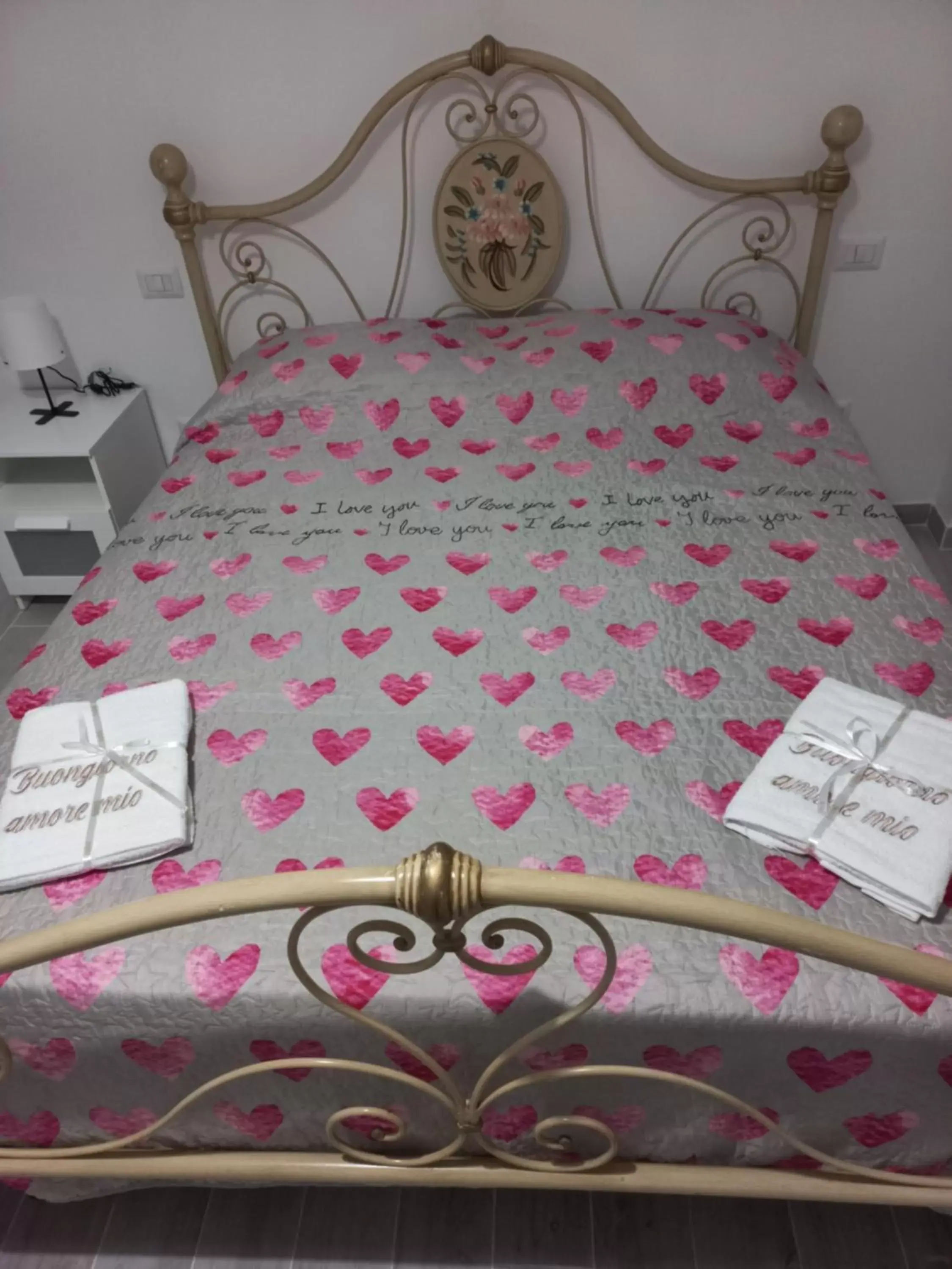 Bed in Villa Clotilde