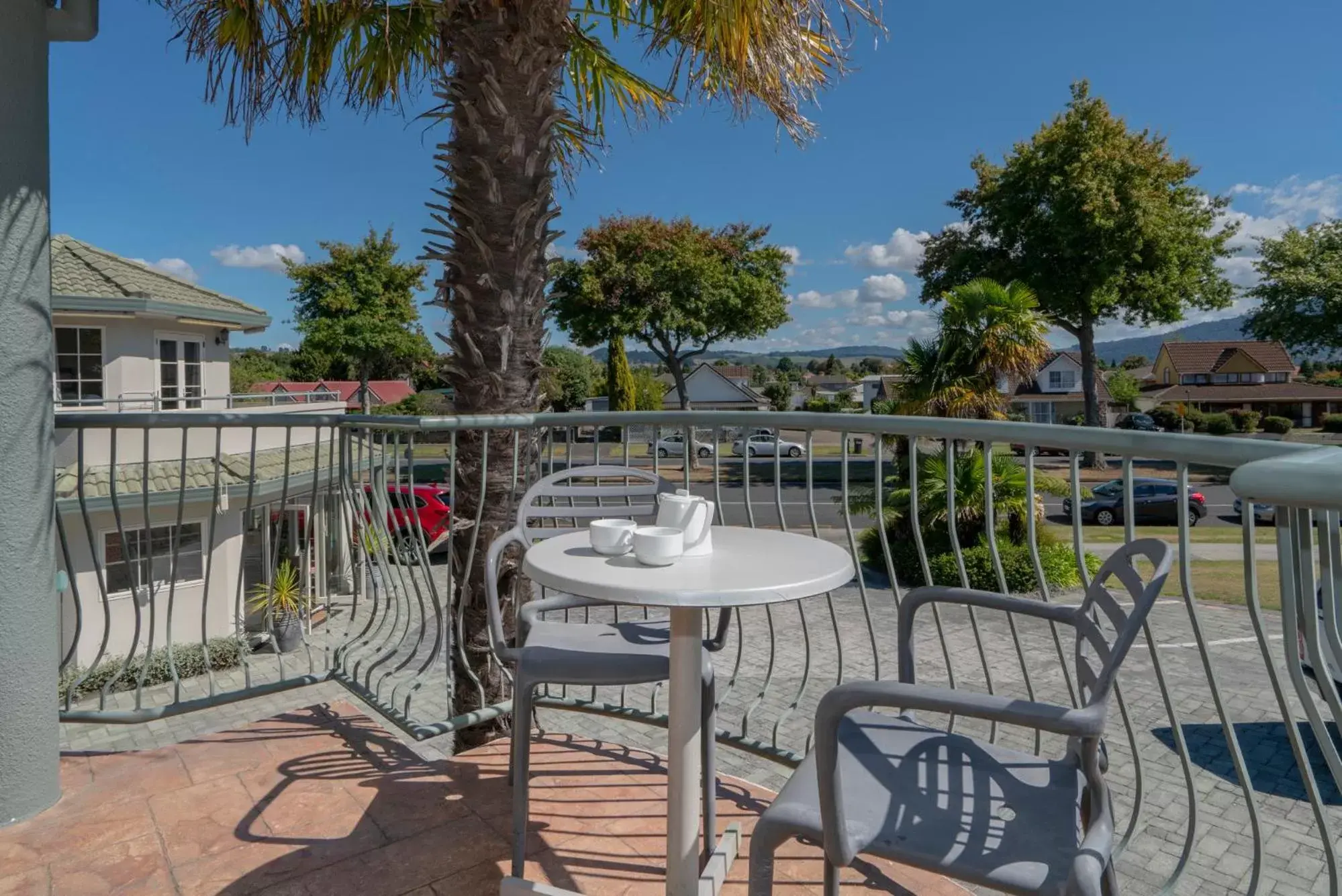 Balcony/Terrace in Silver Fern Rotorua Suites & Spa