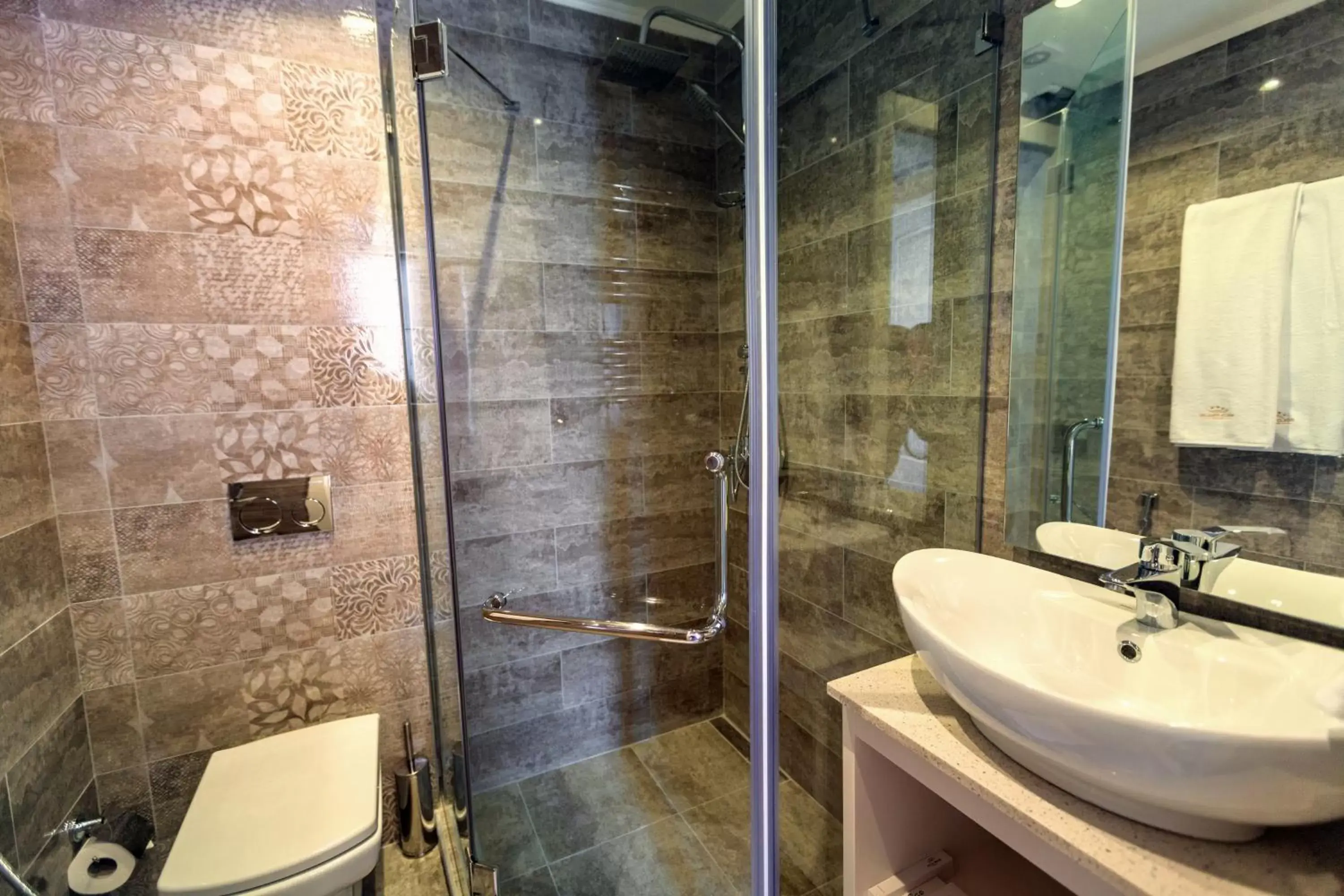 Shower, Bathroom in Gold Tbilisi Hotel