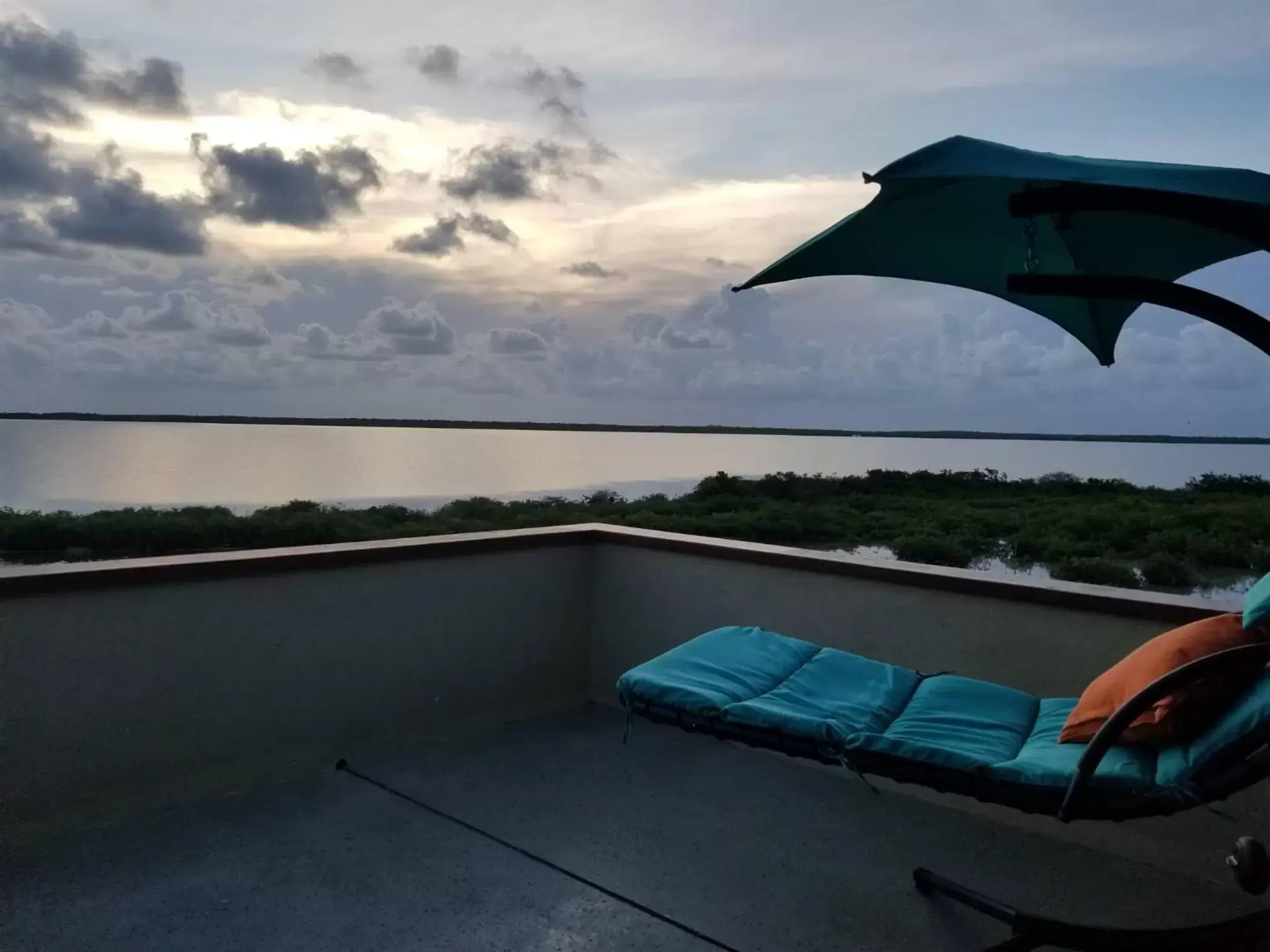 Balcony/Terrace in Lina Point Belize Overwater Resort