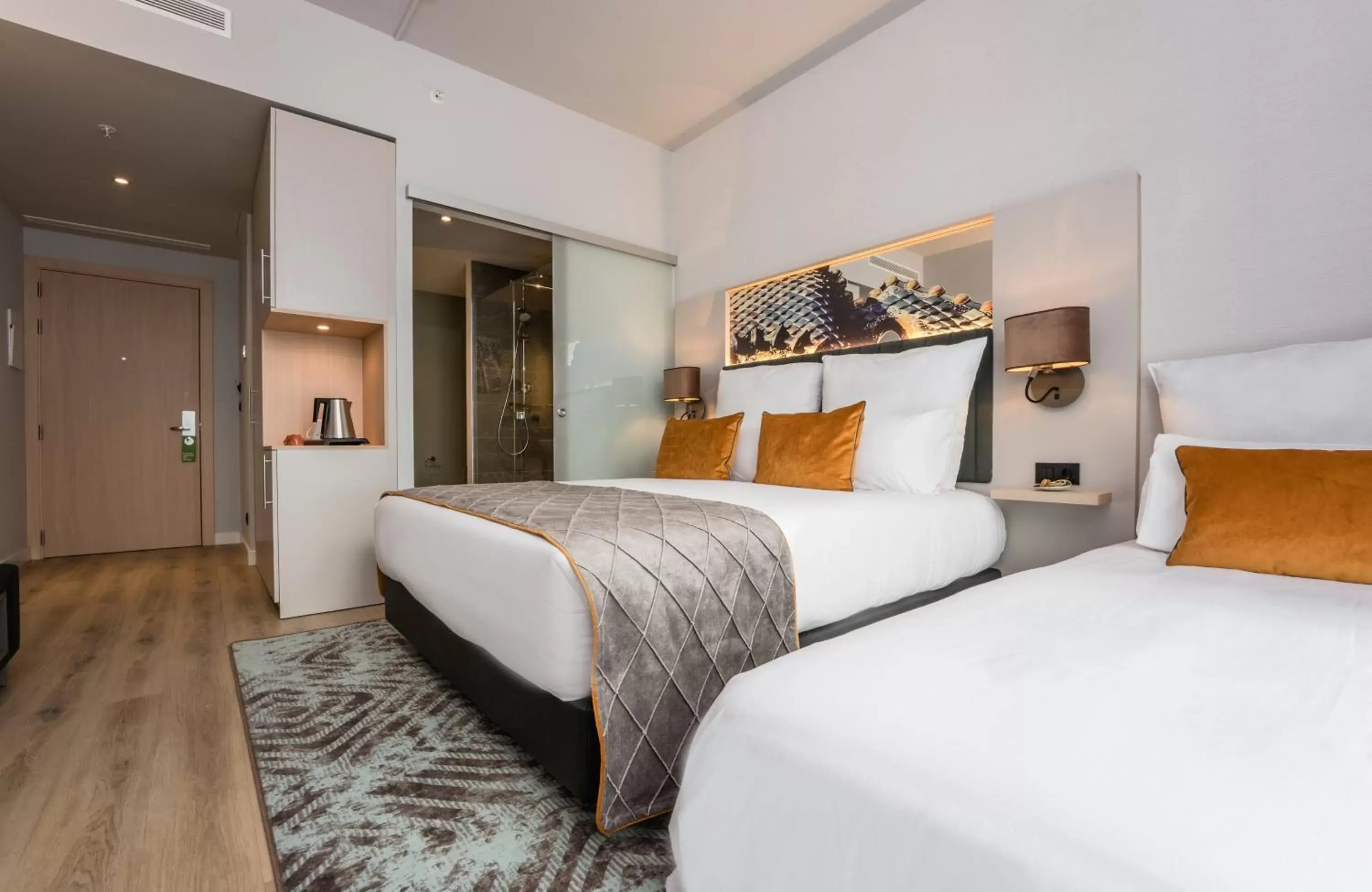 Photo of the whole room, Bed in Leonardo Royal Hotel Barcelona Fira