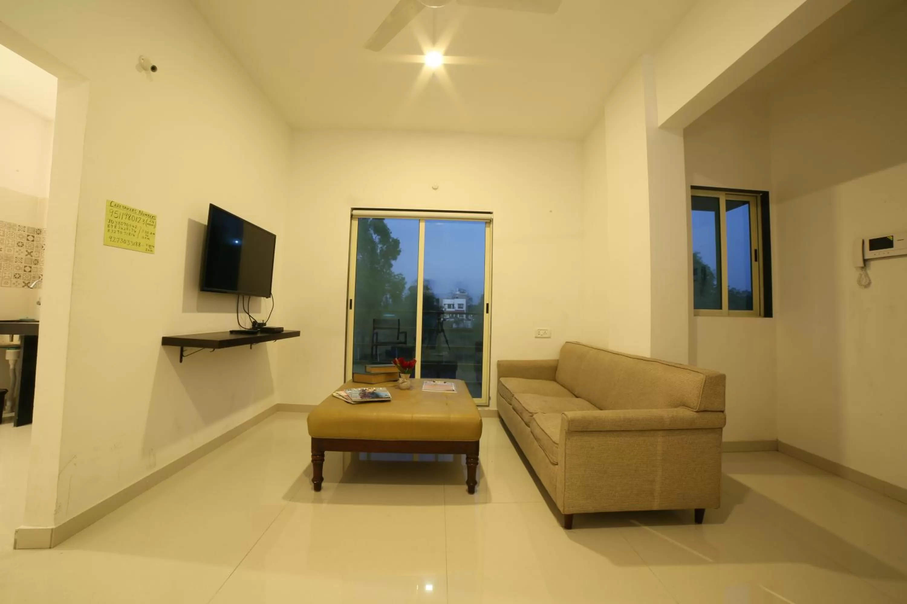 Living room in Acons Palm Beach