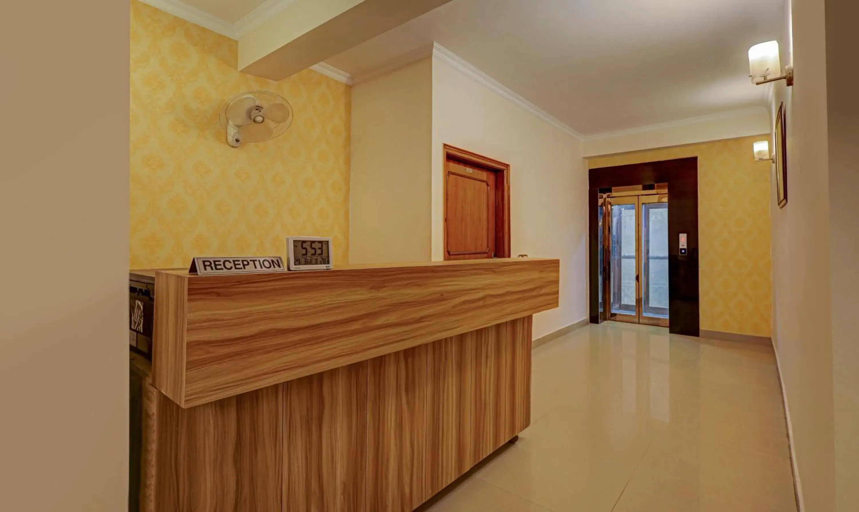 Lobby or reception in Treebo Primeone Lobby or reception in Treebo Primeone