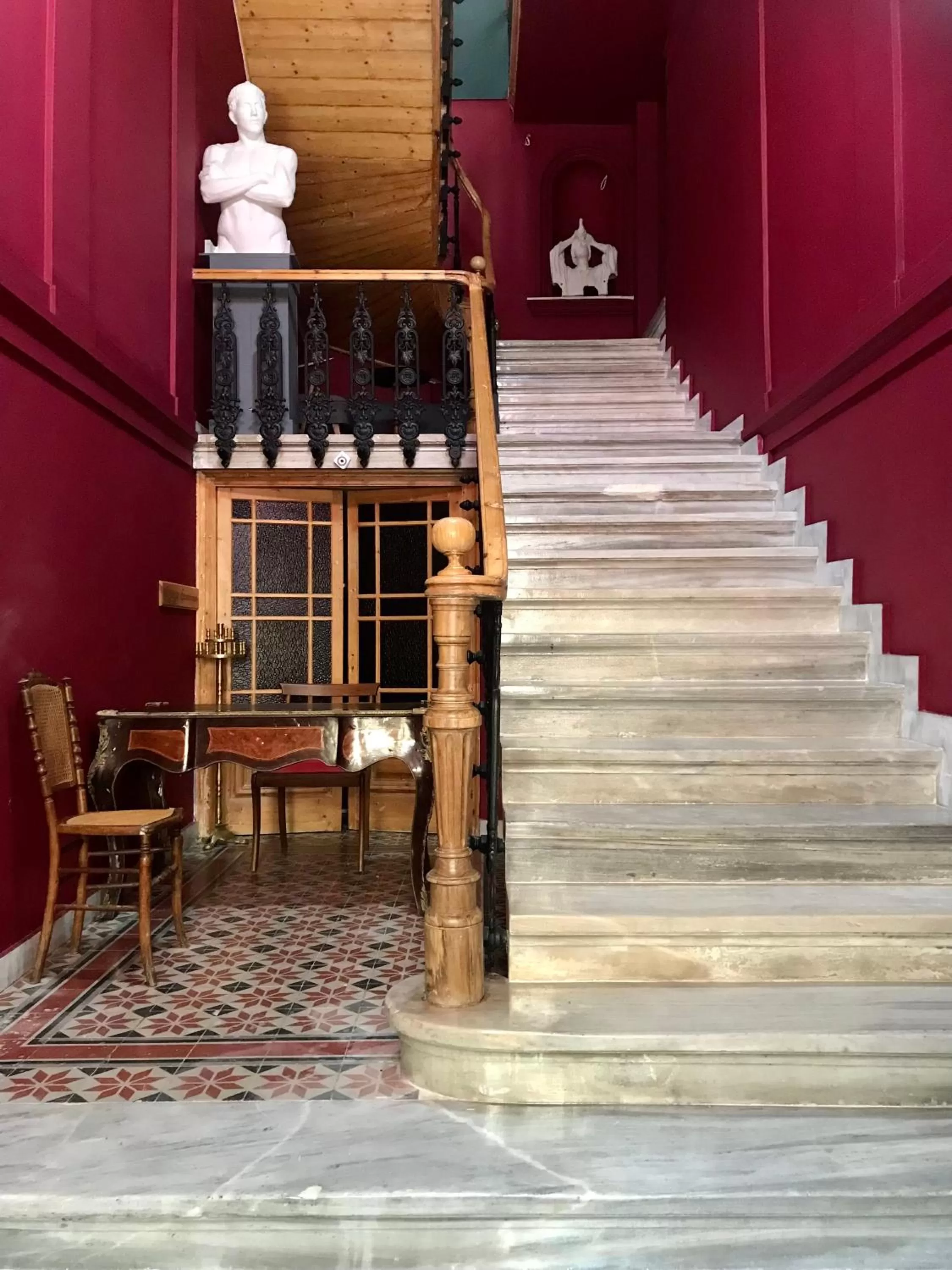 Facade/entrance in VASILIKON Hotel 1888 the past is present HISTORICAL PRESERVATION MONUMENT