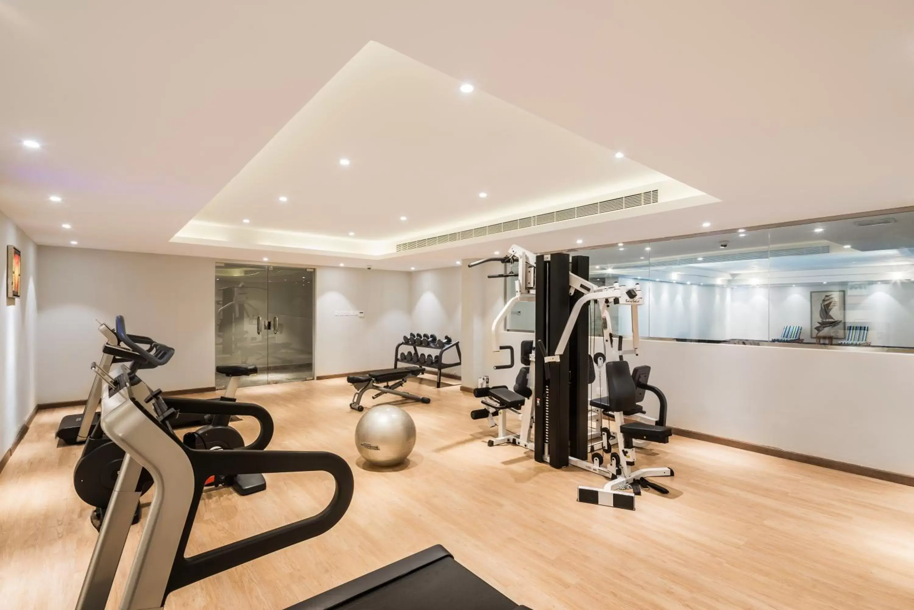 Fitness centre/facilities in Aber Al Sahafa Fitness centre/facilities in Aber Al Sahafa