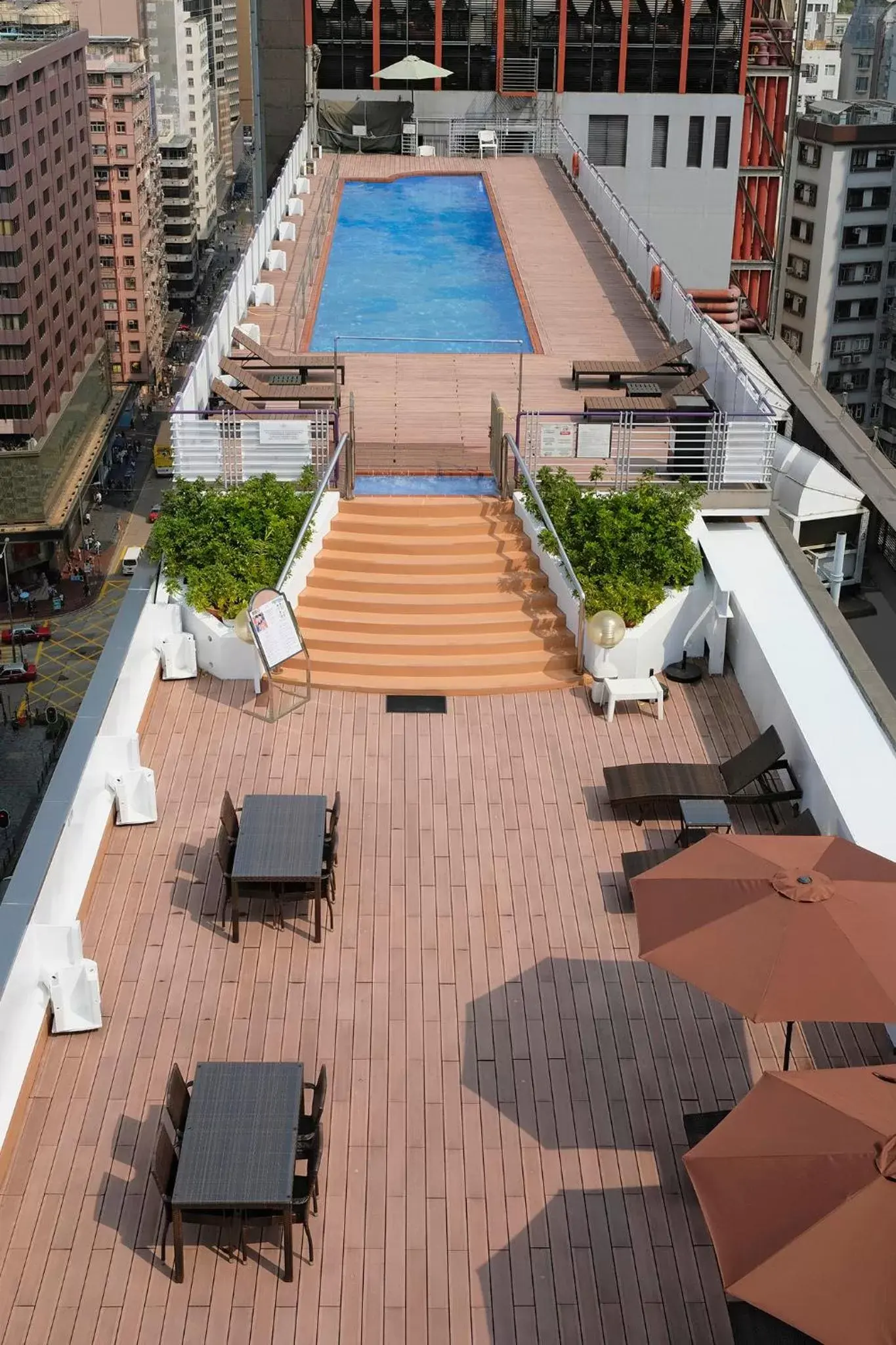 Swimming pool, Pool View in Prudential Hotel