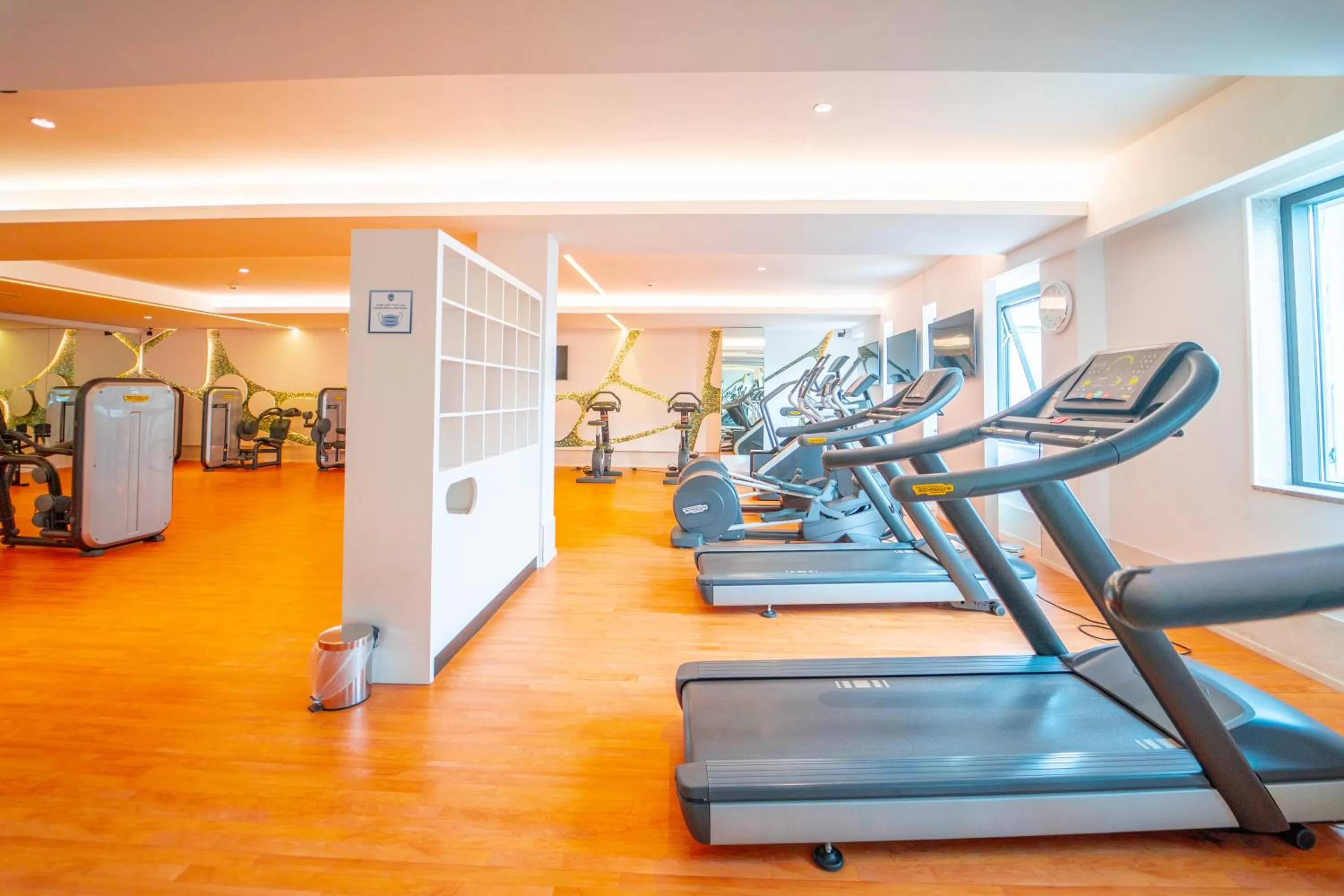 Fitness centre/facilities in Mövenpick Hotel du Lac Tunis