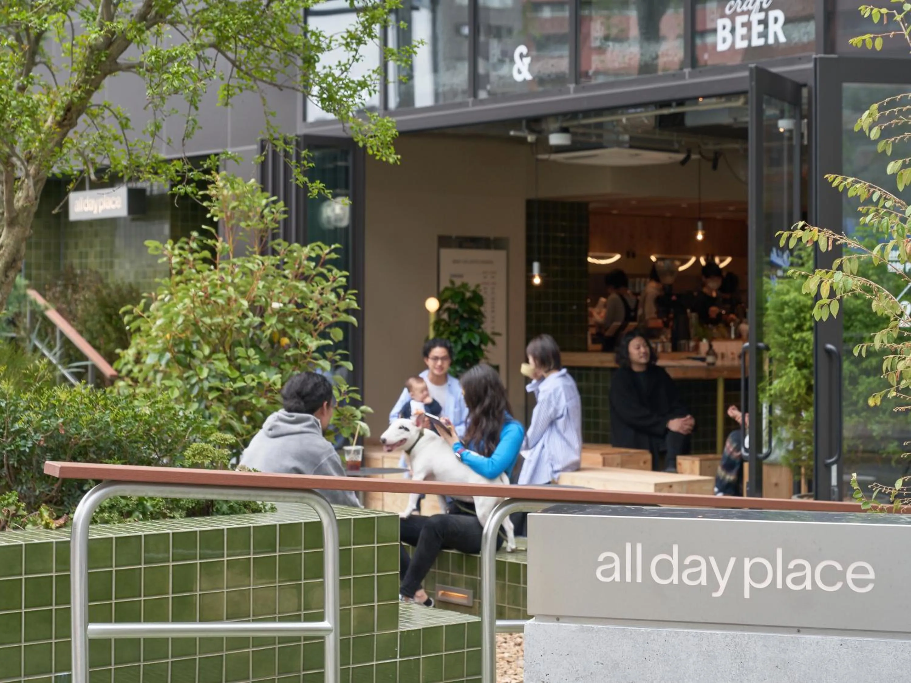 Balcony/Terrace in all day place shibuya