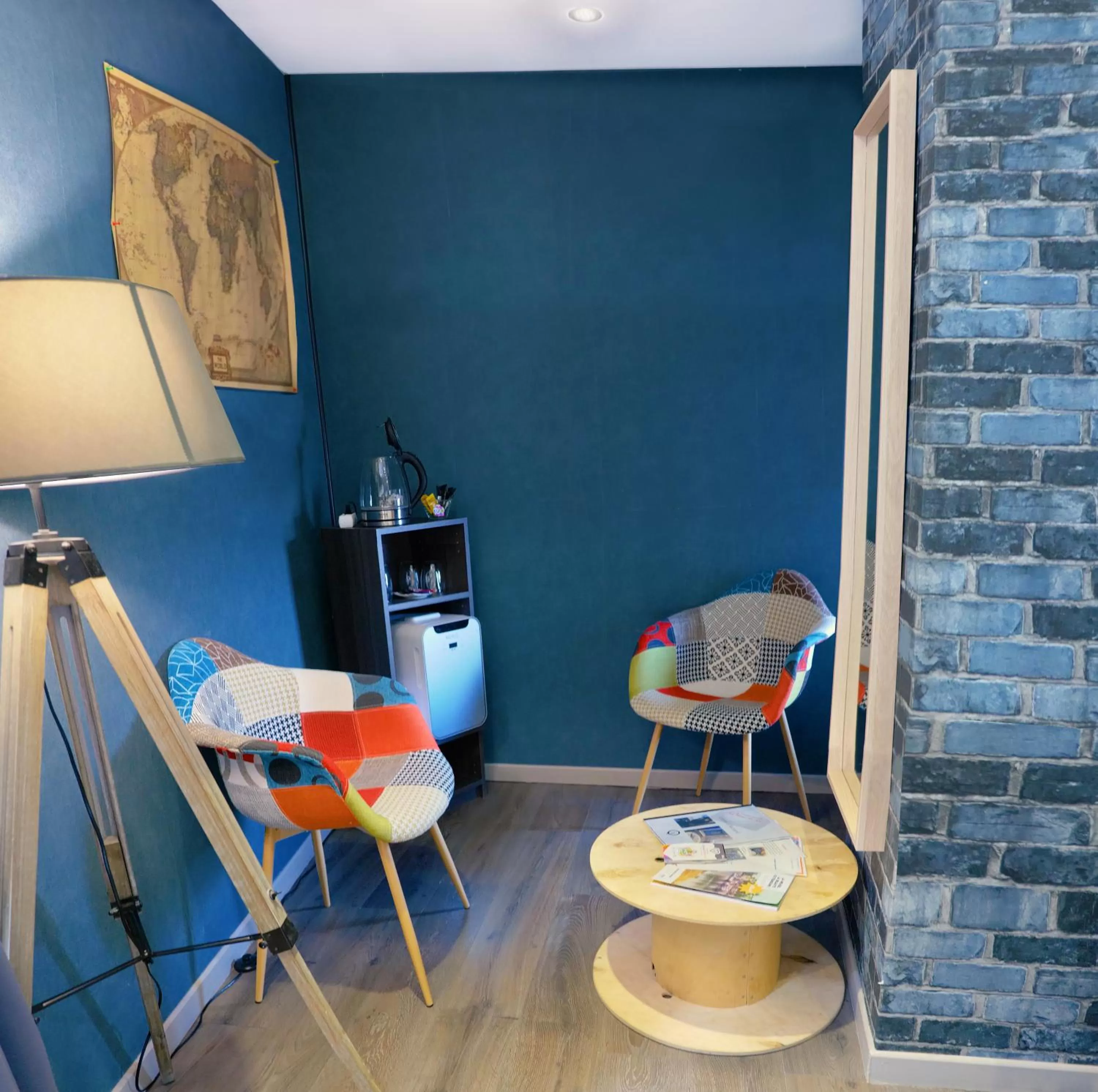 Seating area in Chambre d'hôte et gîte chez Thomas et John