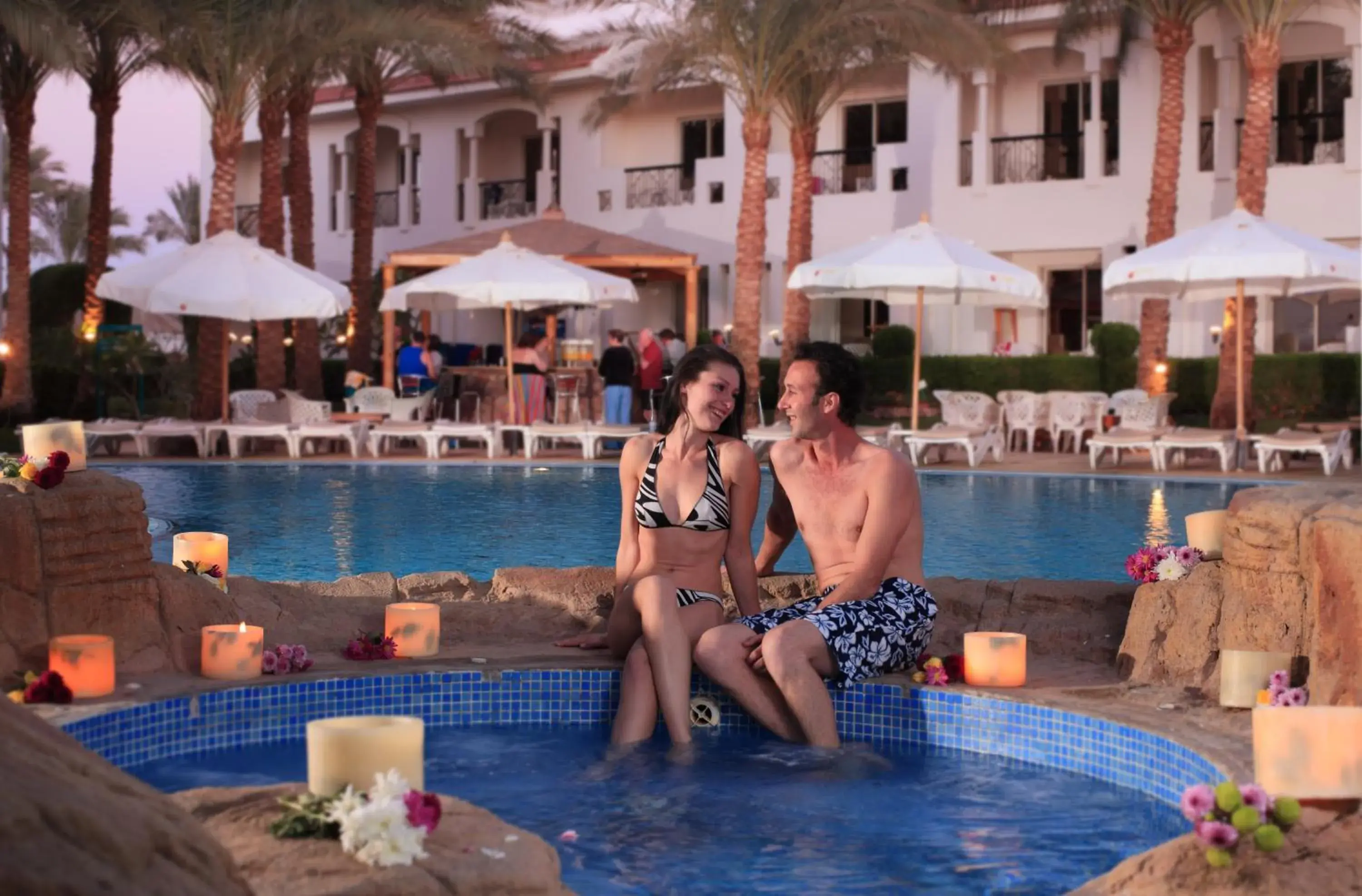 Hot Spring Bath, Swimming Pool in Xperience St. George Sharm El Sheikh