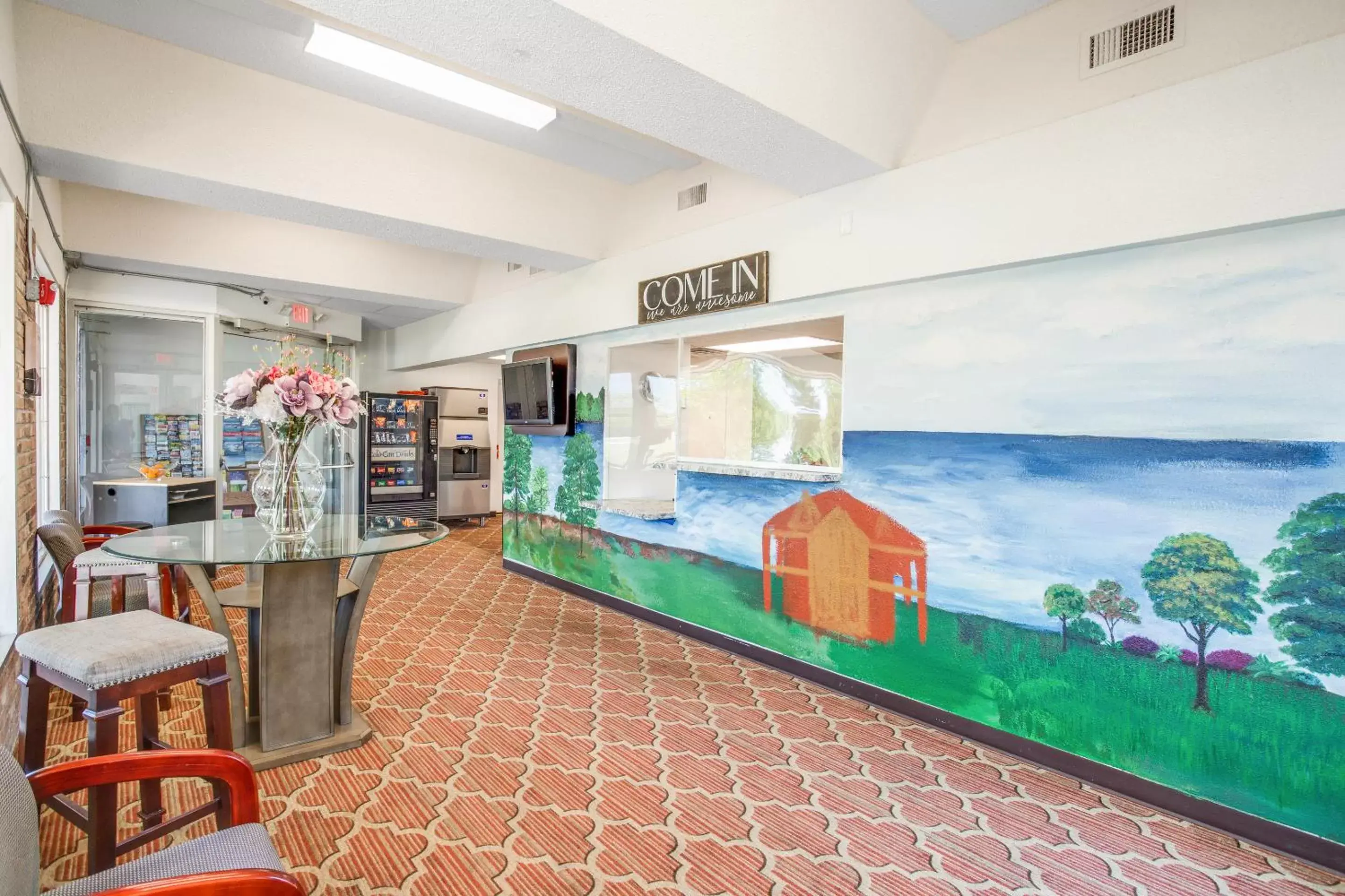 Lobby or reception in OYO Hotel Mona Lake Muskegon