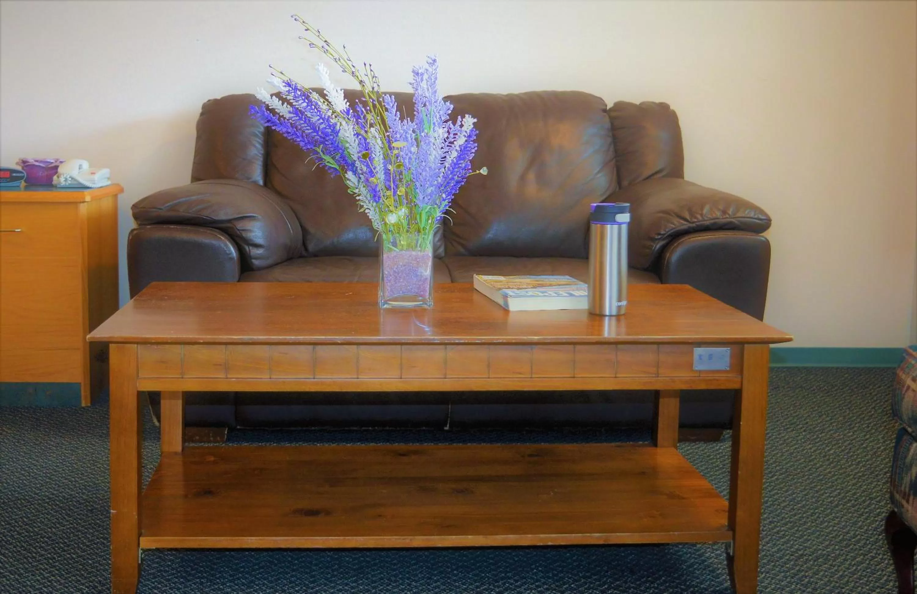 Seating area in Travelodge by Wyndham McBride