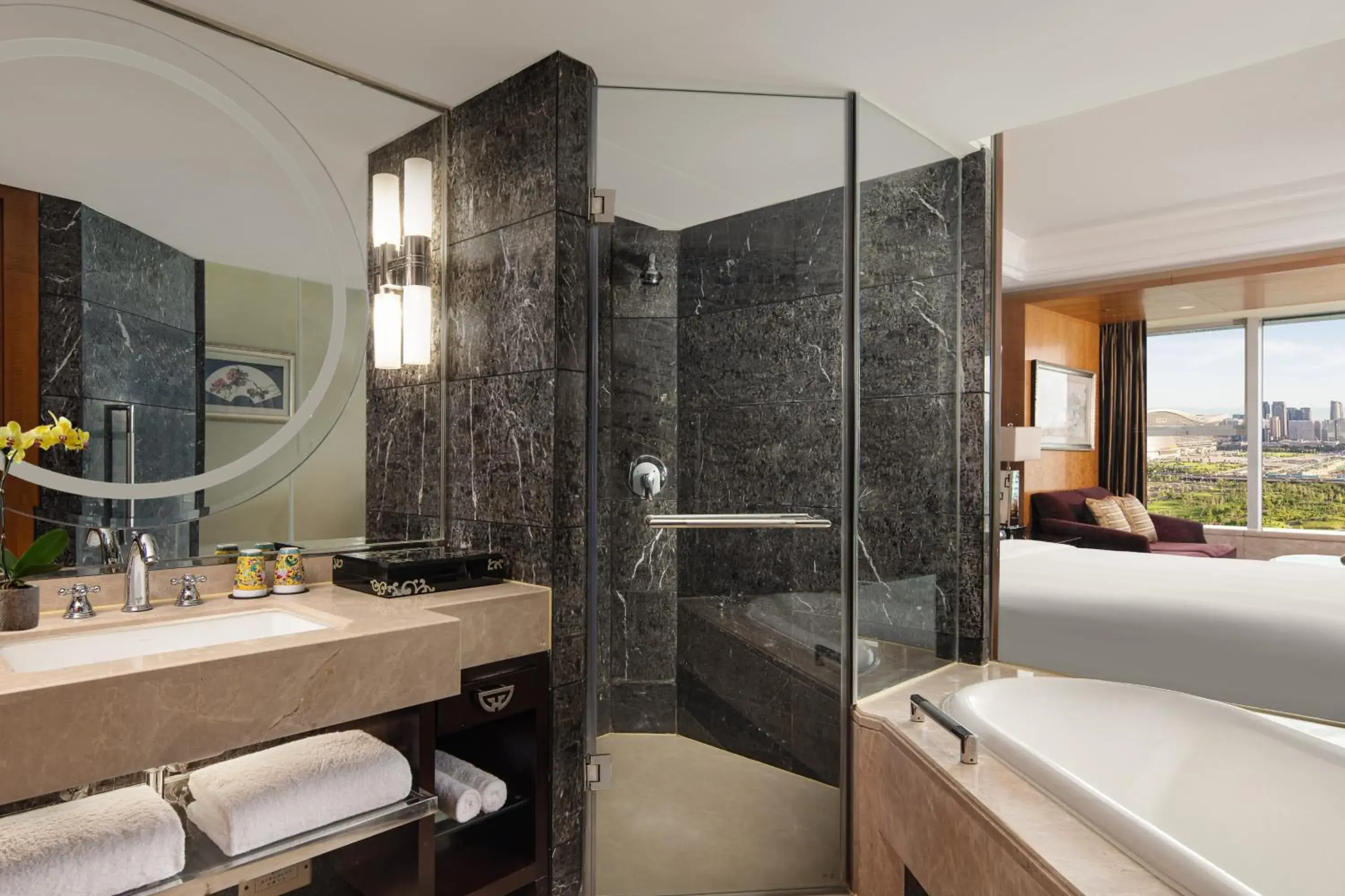 Bathroom in InterContinental Century City Chengdu, an IHG Hotel