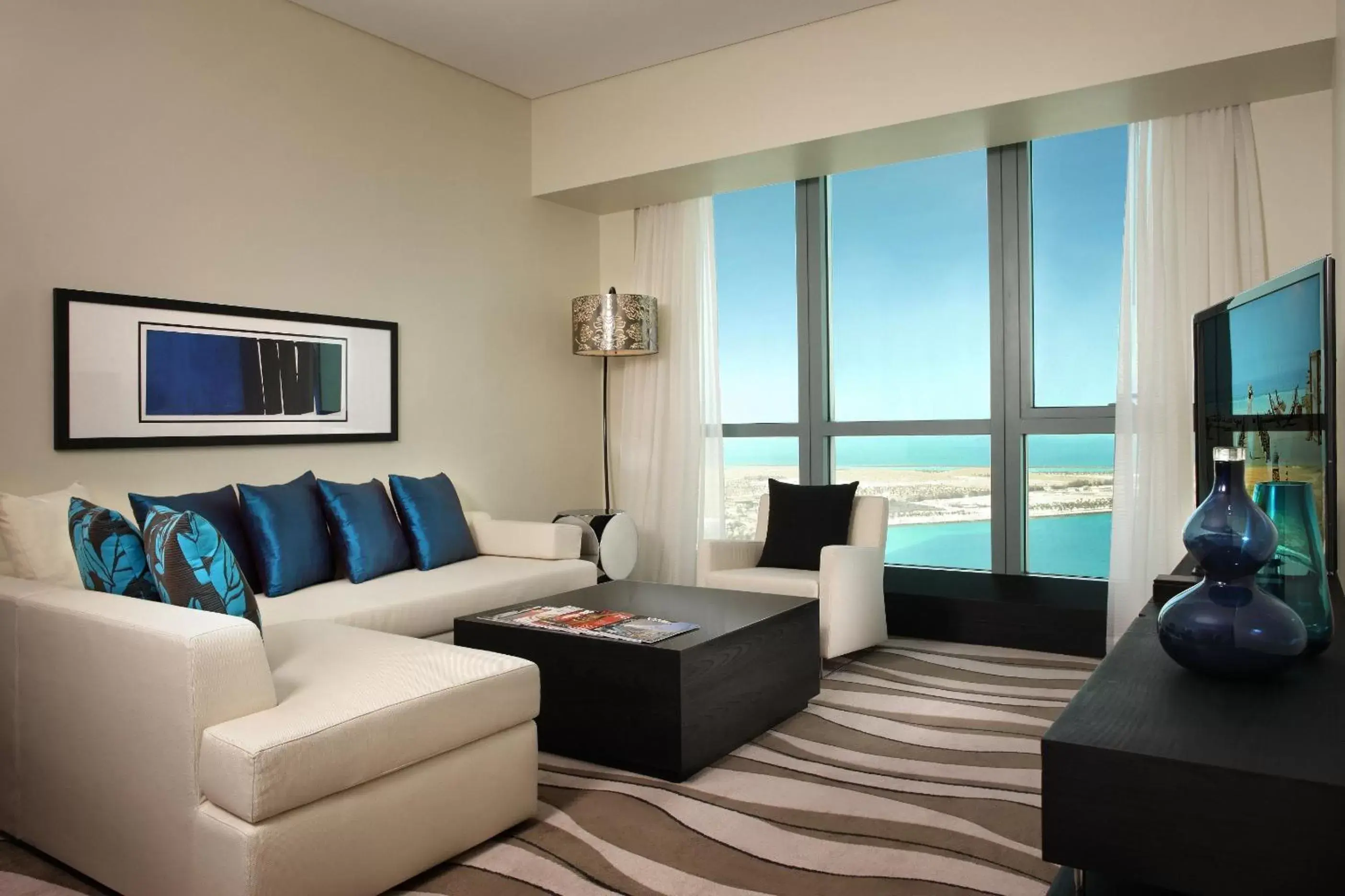 Living room, Seating Area in Sofitel Abu Dhabi Corniche