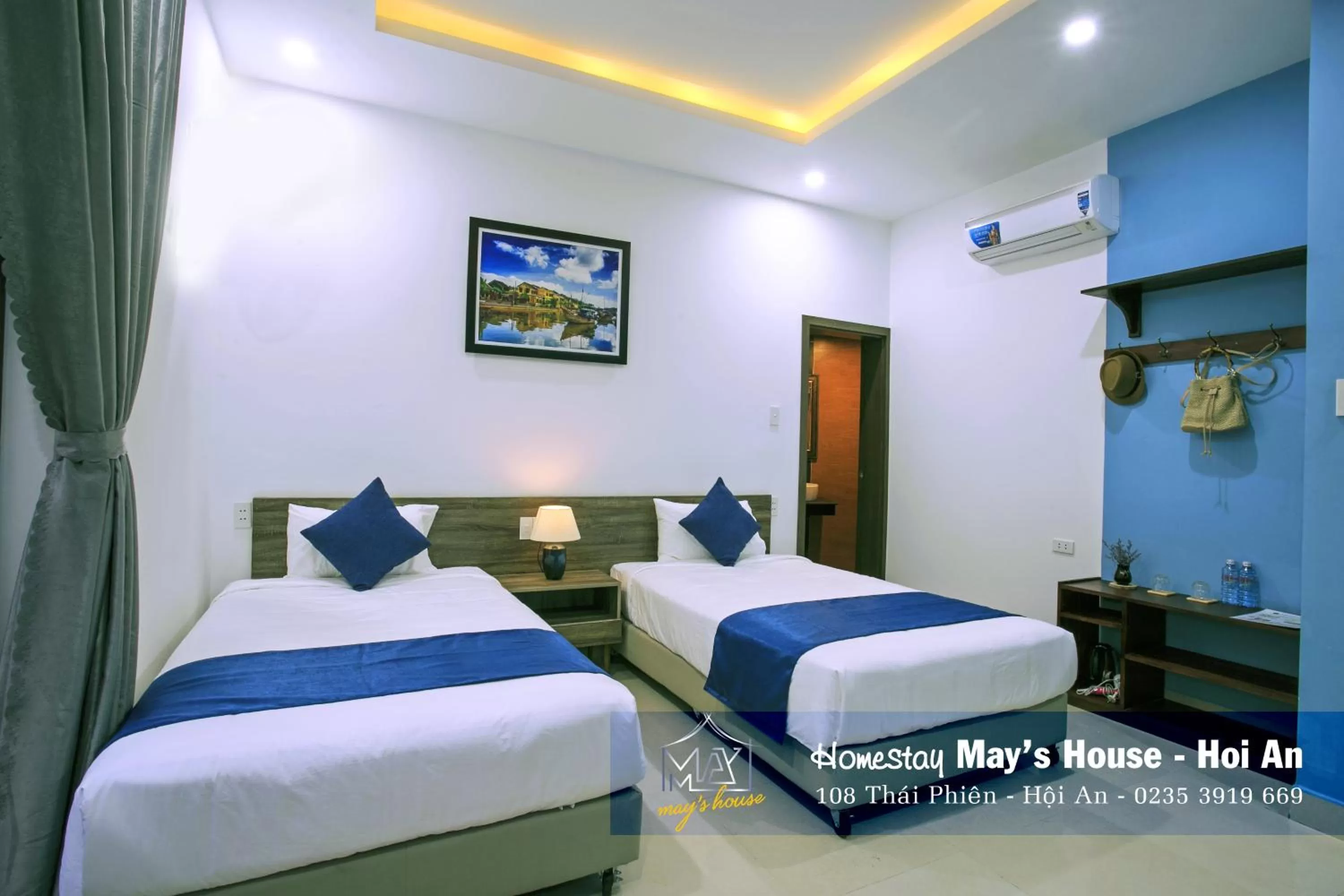 Bed in May's House Hoi An