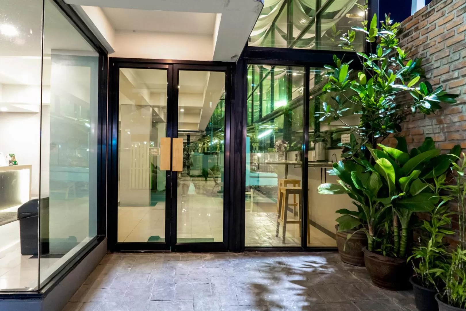 Facade/entrance in RoomQuest Bangkok Don Mueang Airport