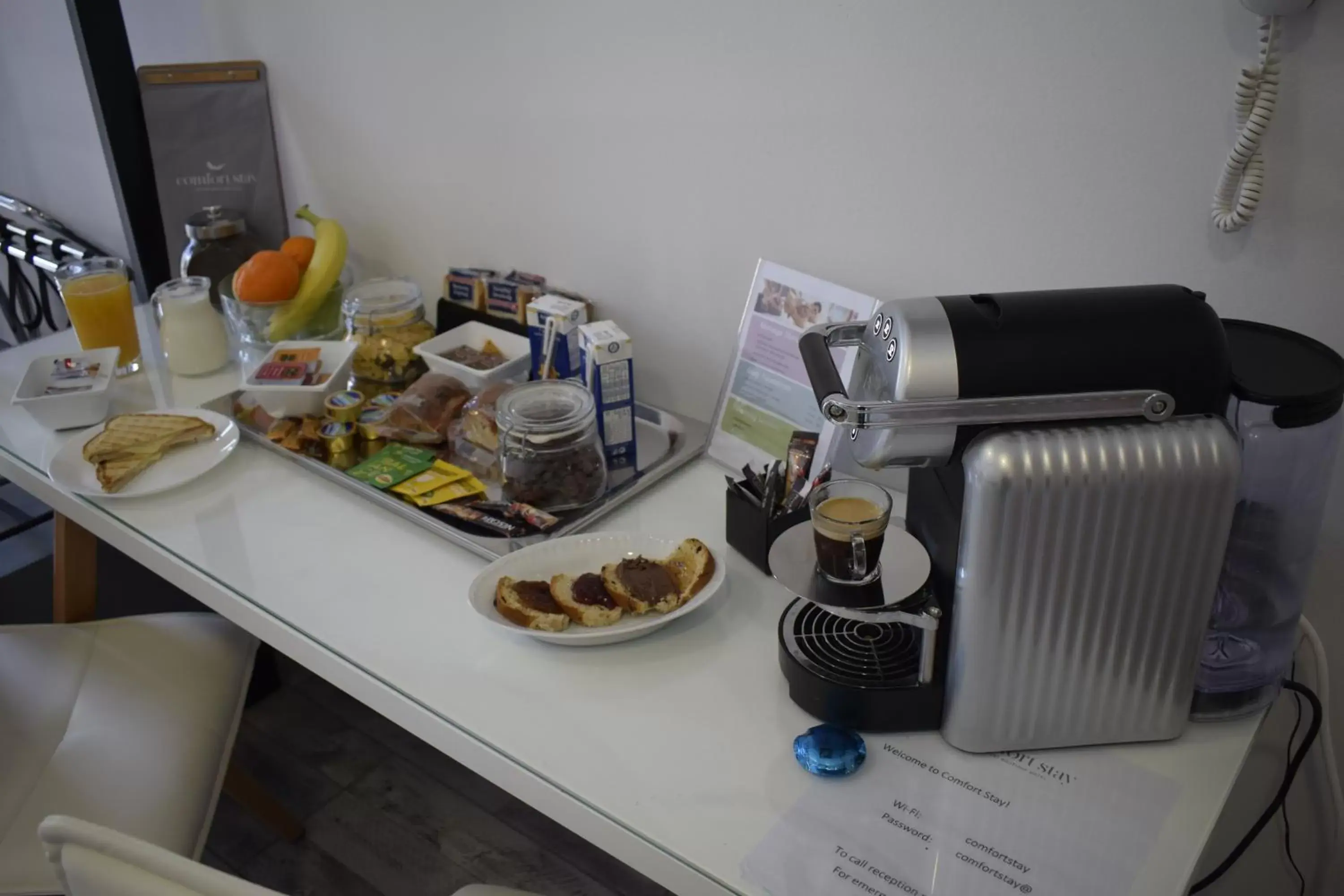 Continental breakfast in Comfort Stay Airport Studios - FREE shuttle from the Athens airport