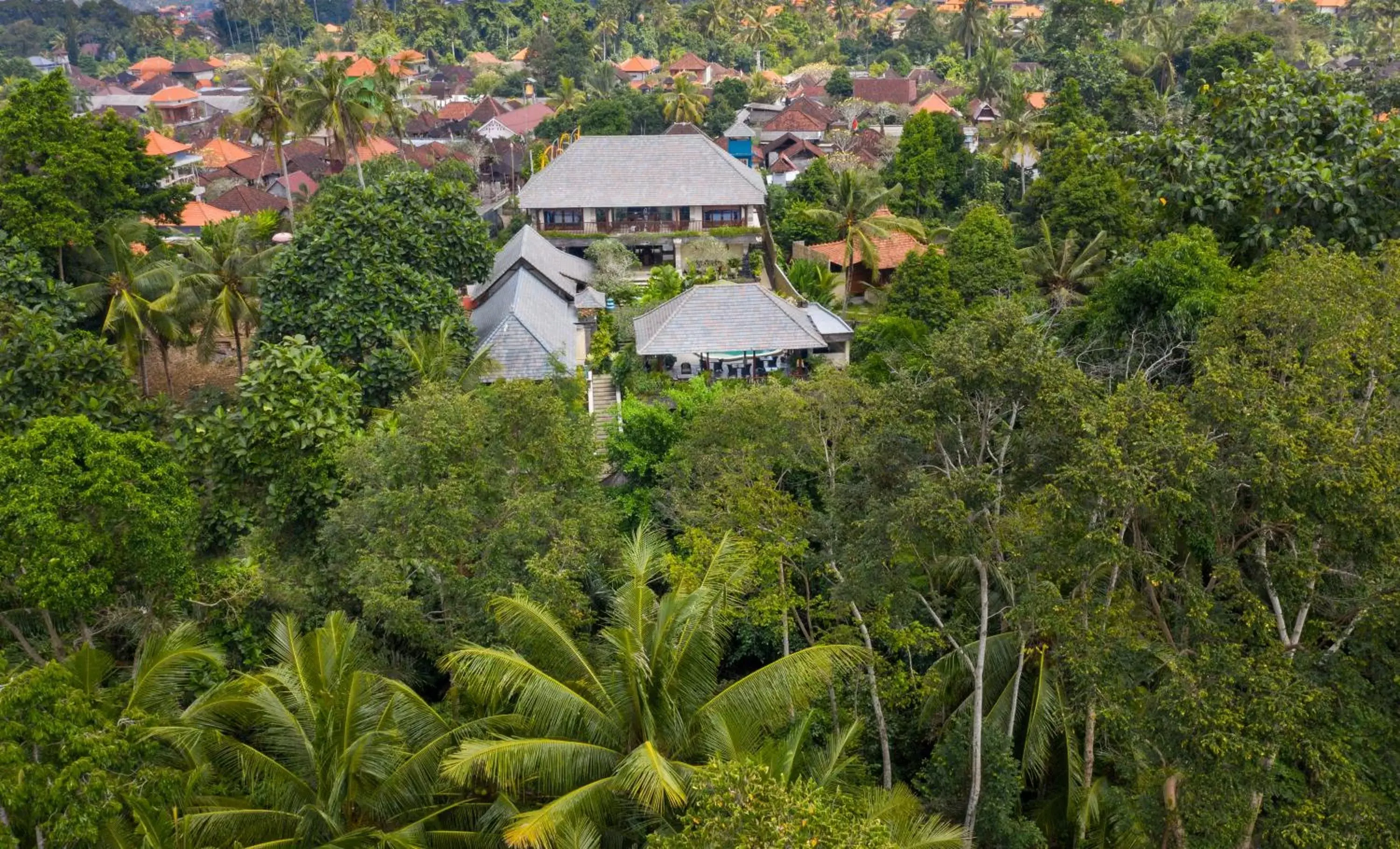 Bird's eye view, Neighborhood in Kano Sari Ubud Villas