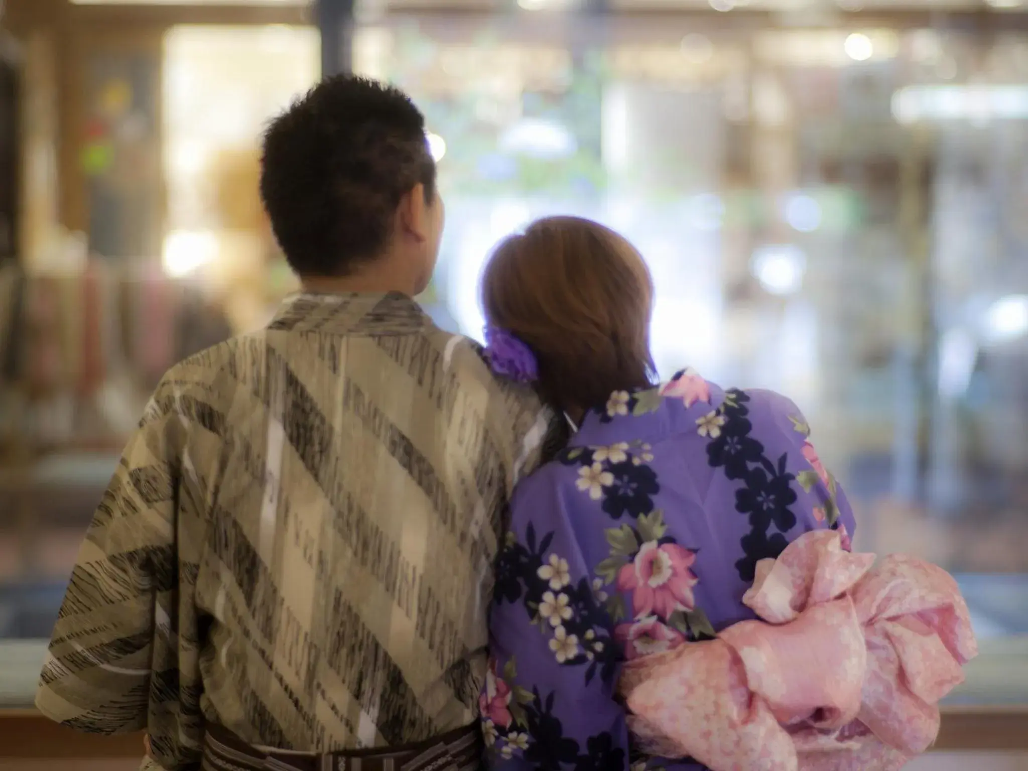 People in Honjin Hiranoya Kachoan