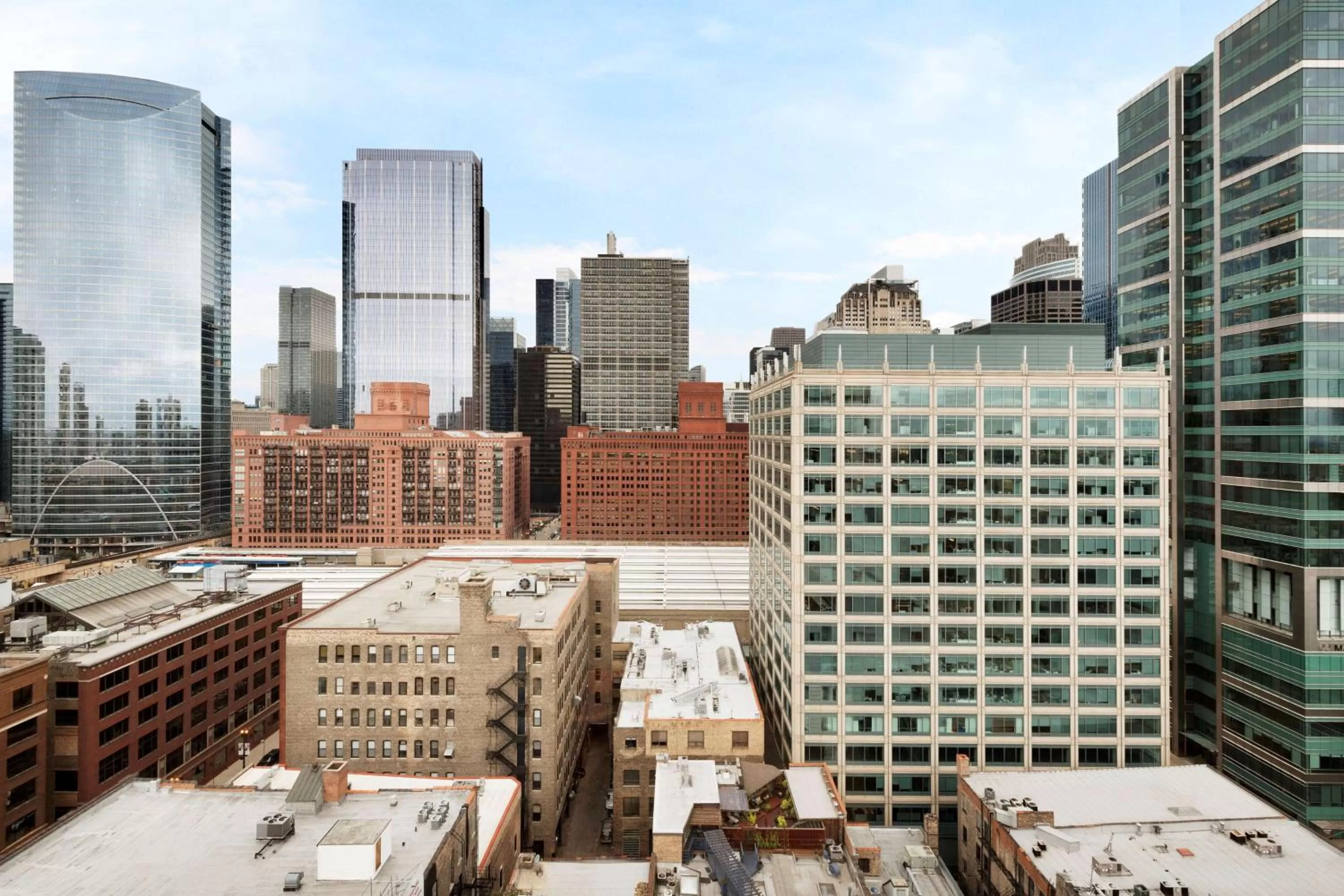 Property building in Homewood Suites by Hilton Chicago West Loop Fulton Mkt Area