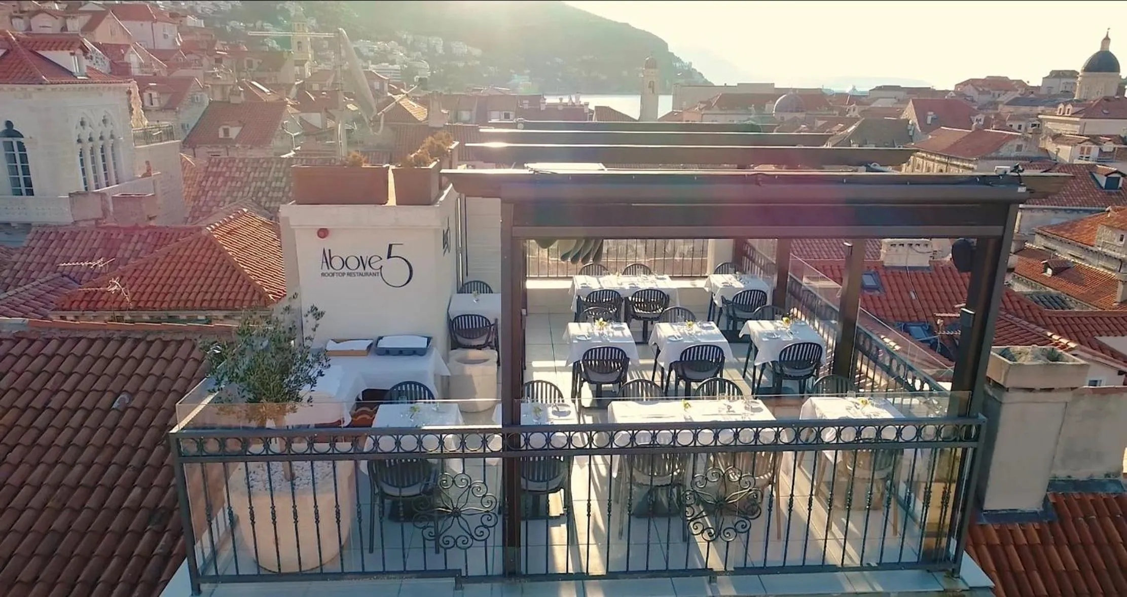 Balcony/Terrace in Boutique Hotel Stari Grad