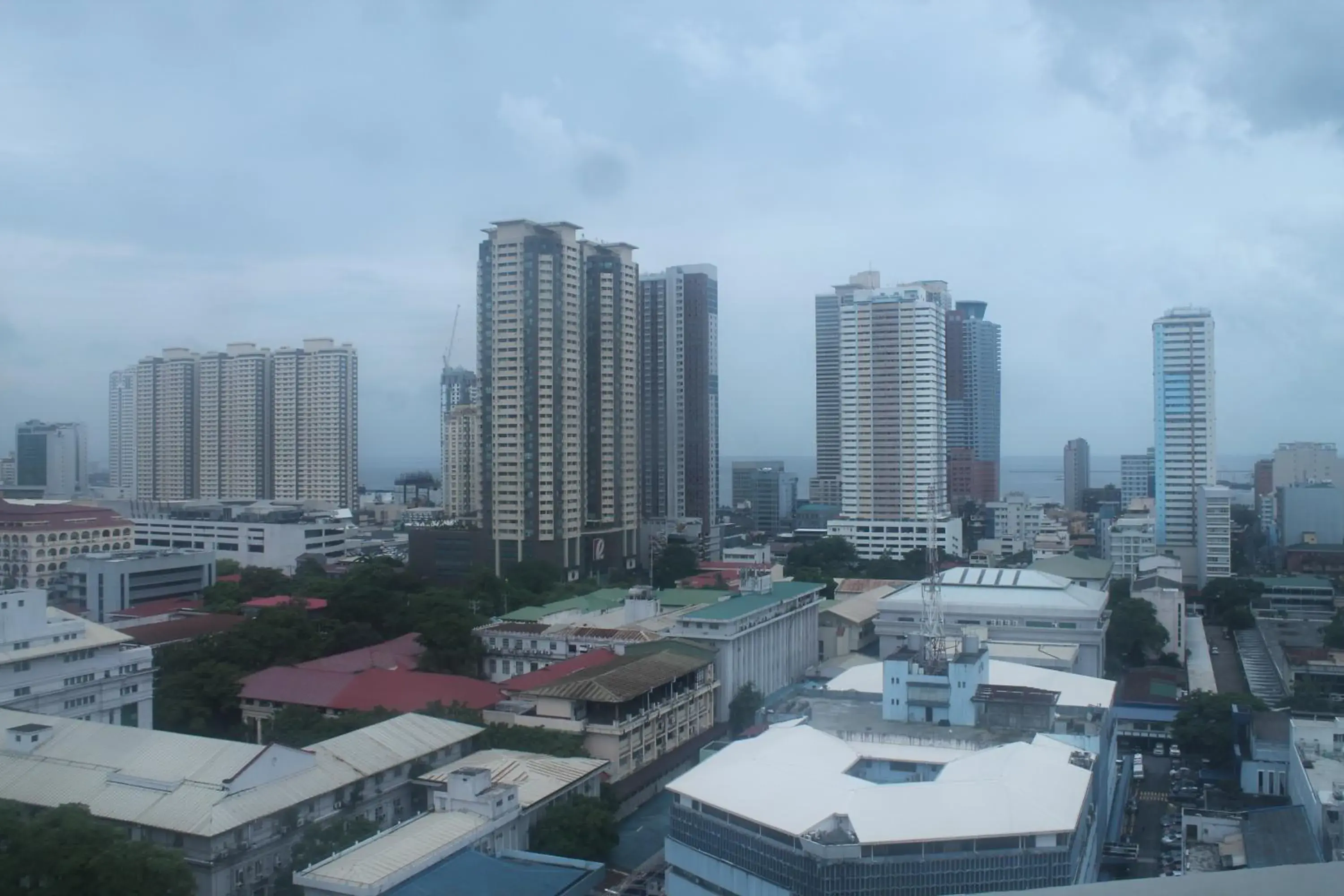 Sea view in Pearl Manila Hotel