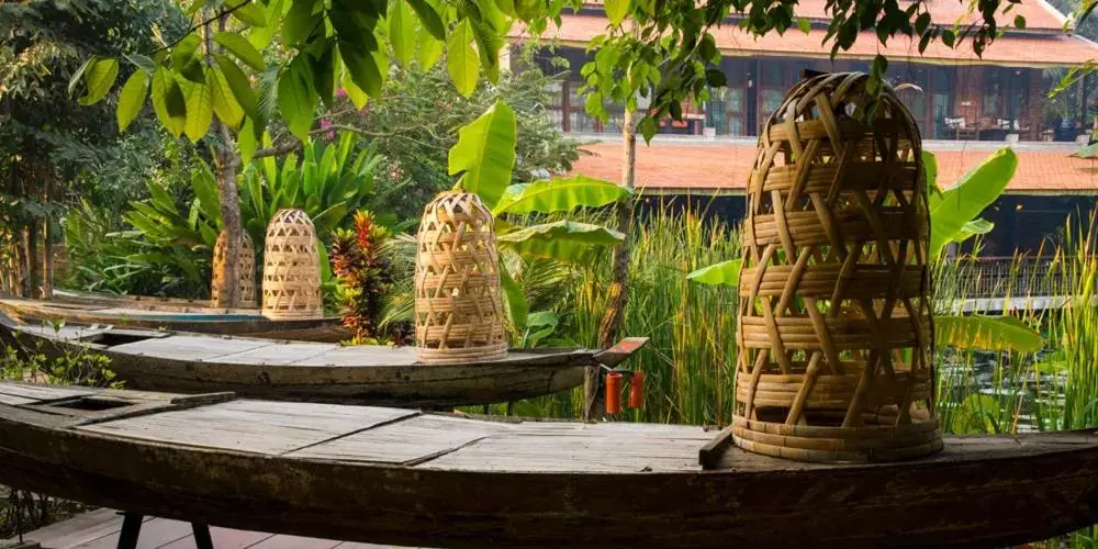 Garden view in Maisons Wat Kor