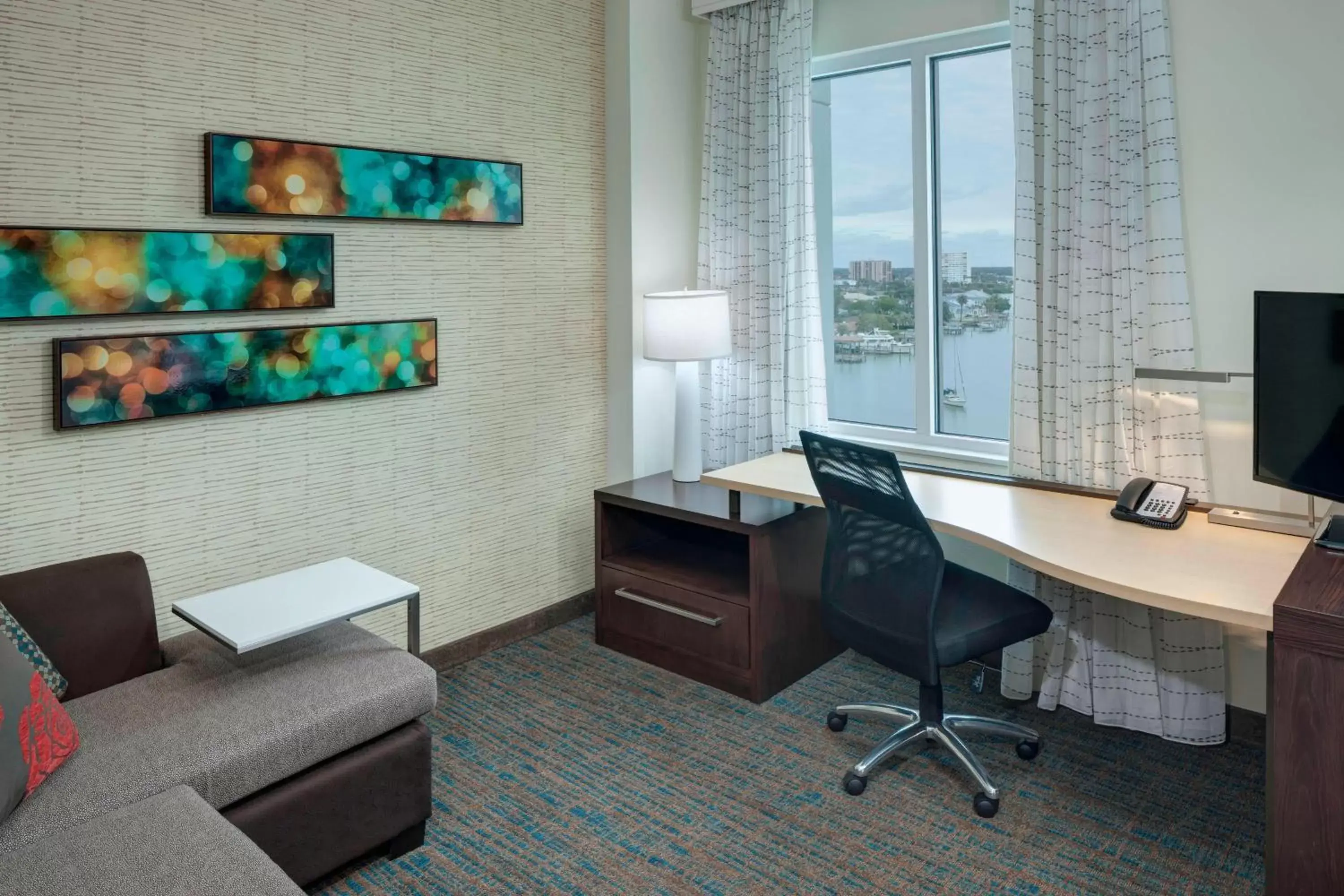 Living room, Seating Area in Residence Inn by Marriott Clearwater Beach