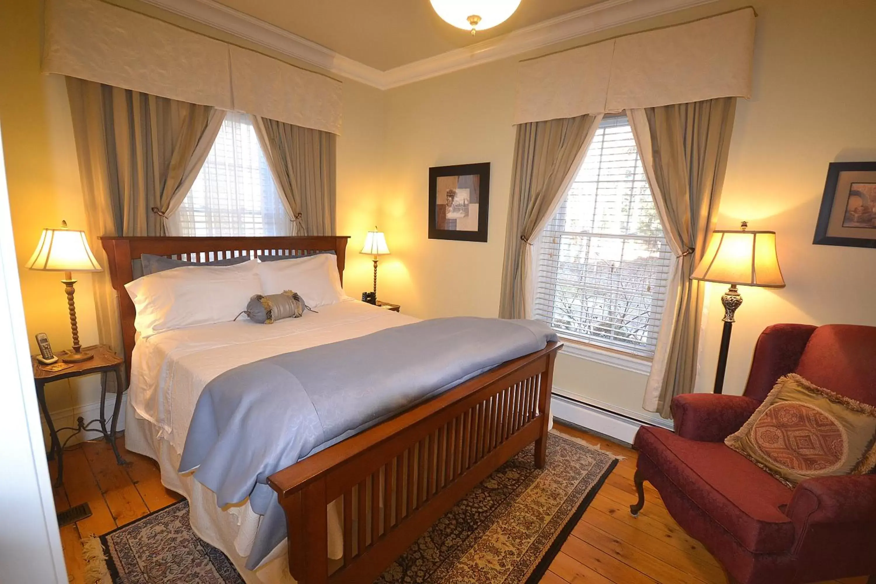 Bed in Briarwood Bed & Breakfast