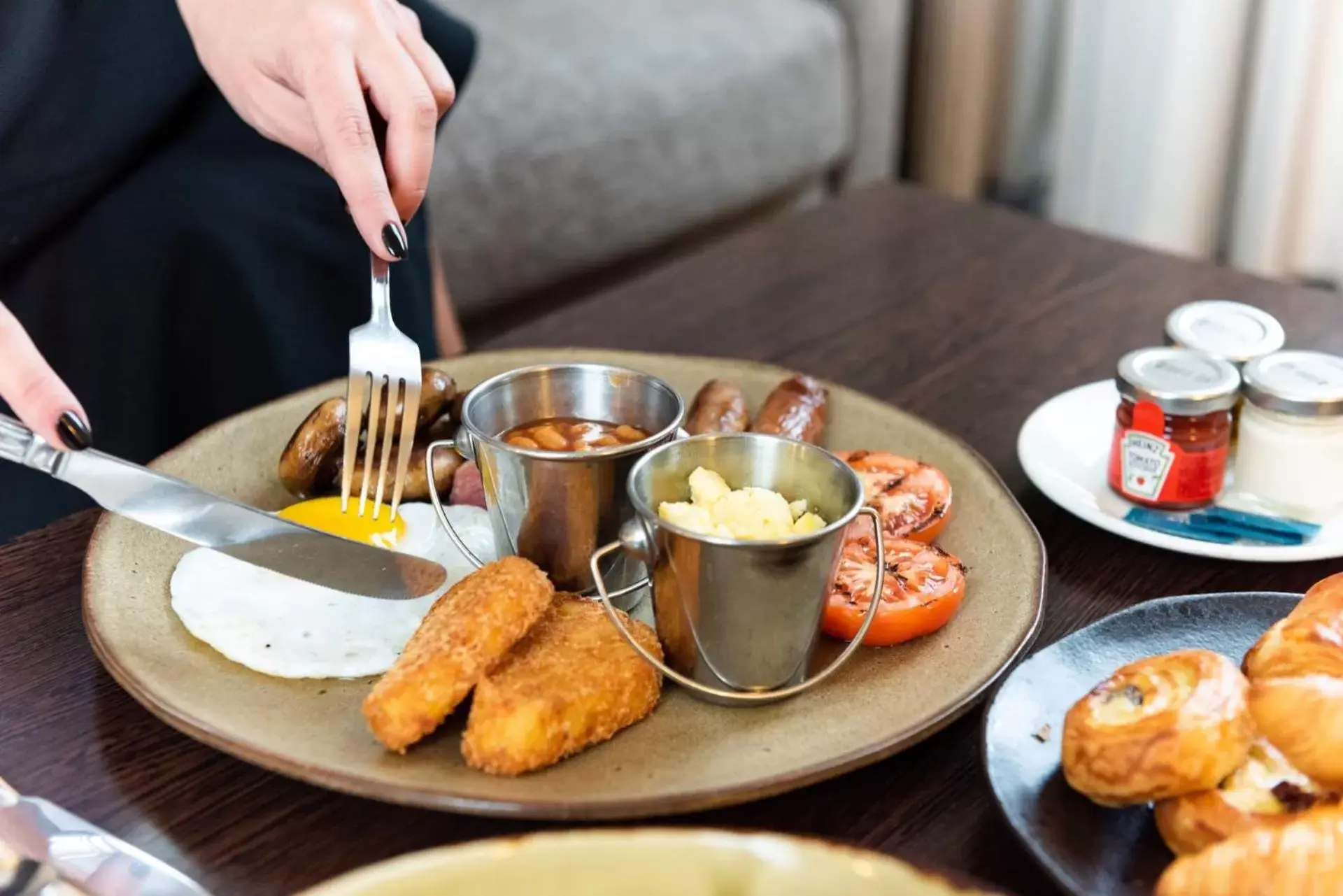 Food close-up in Novotel Cardiff Centre