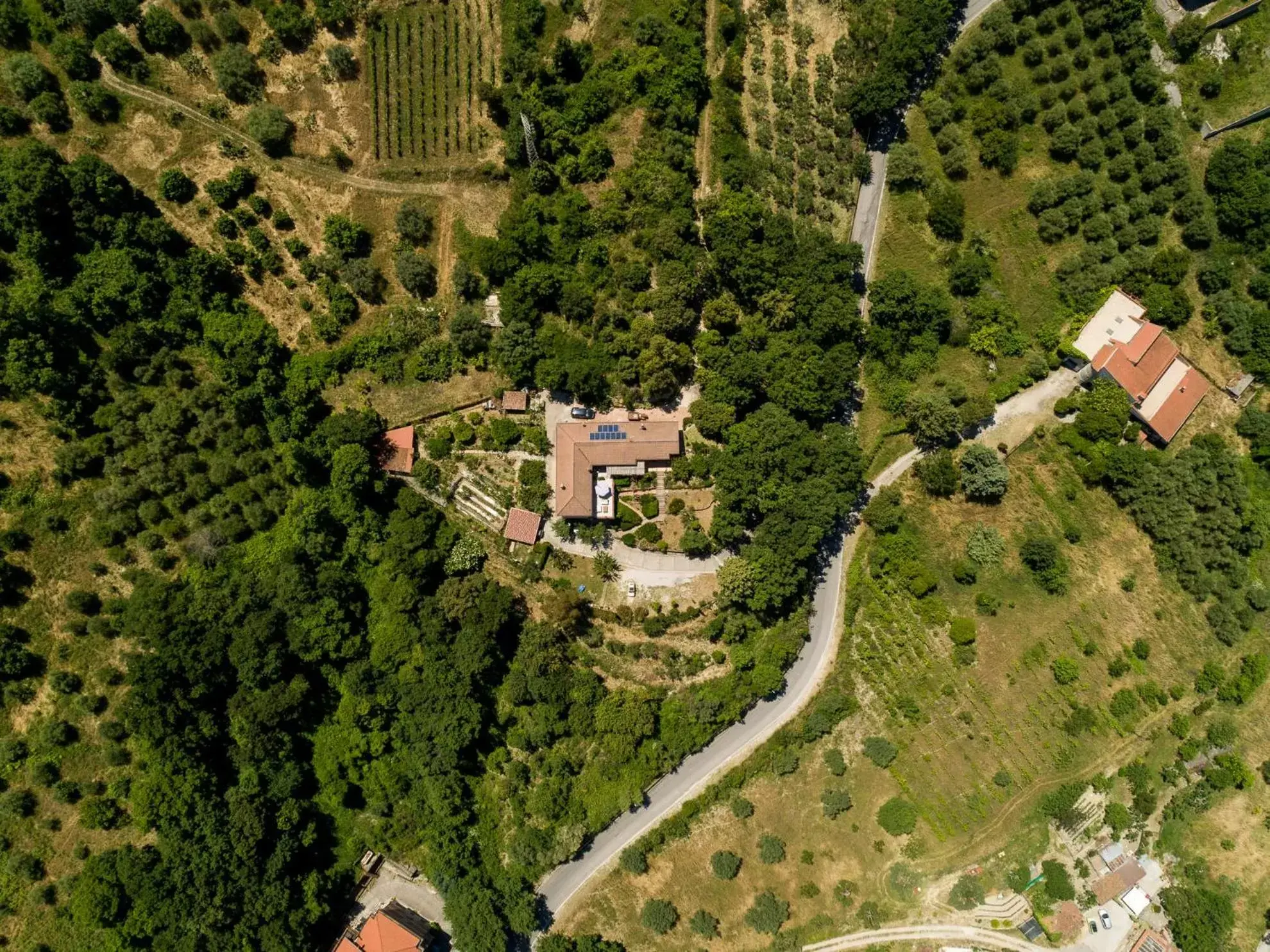 Natural landscape, Bird's-eye View in B&B Albachiara Casa di Campagna