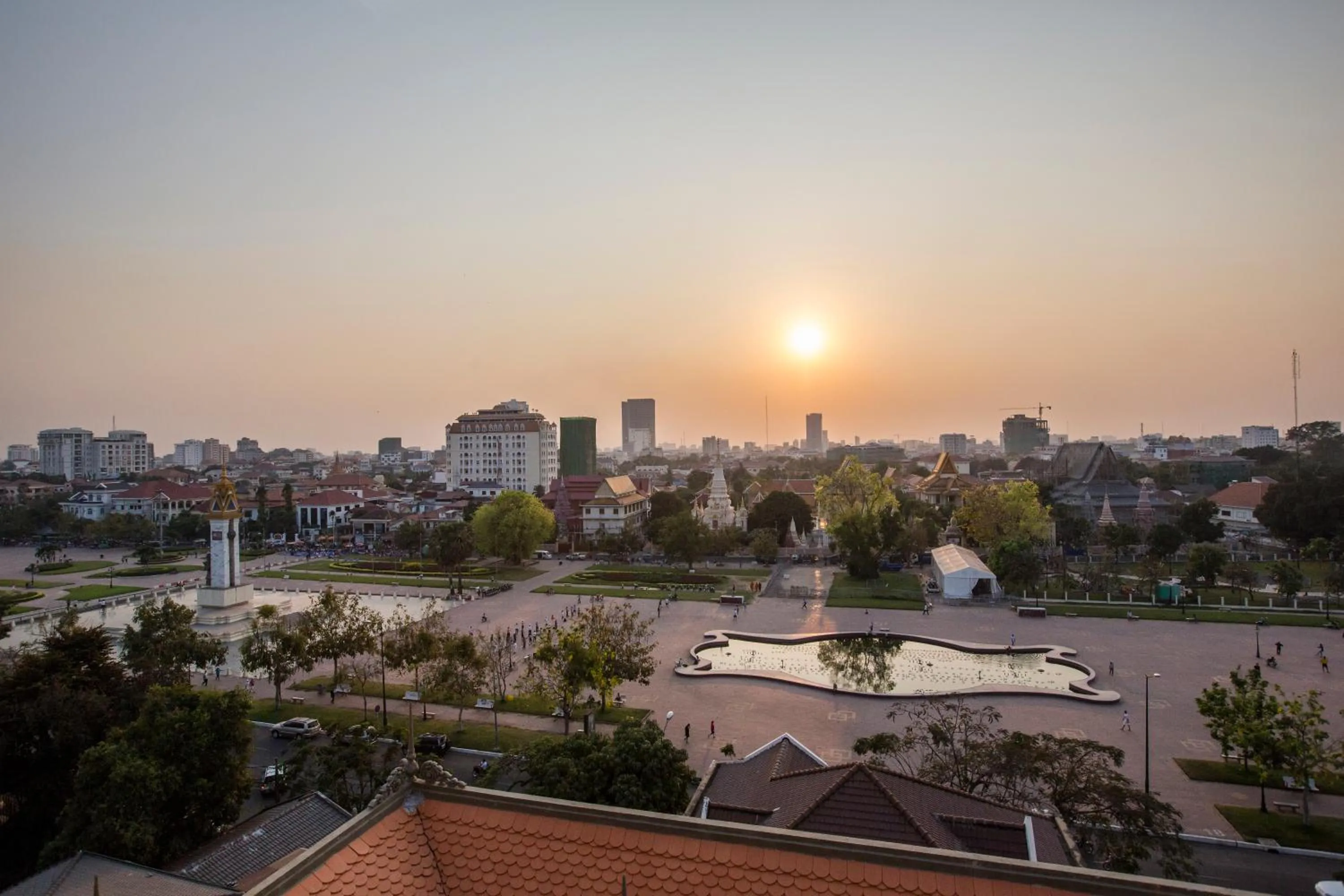 Bird's eye view in Apsor Palace Hotel
