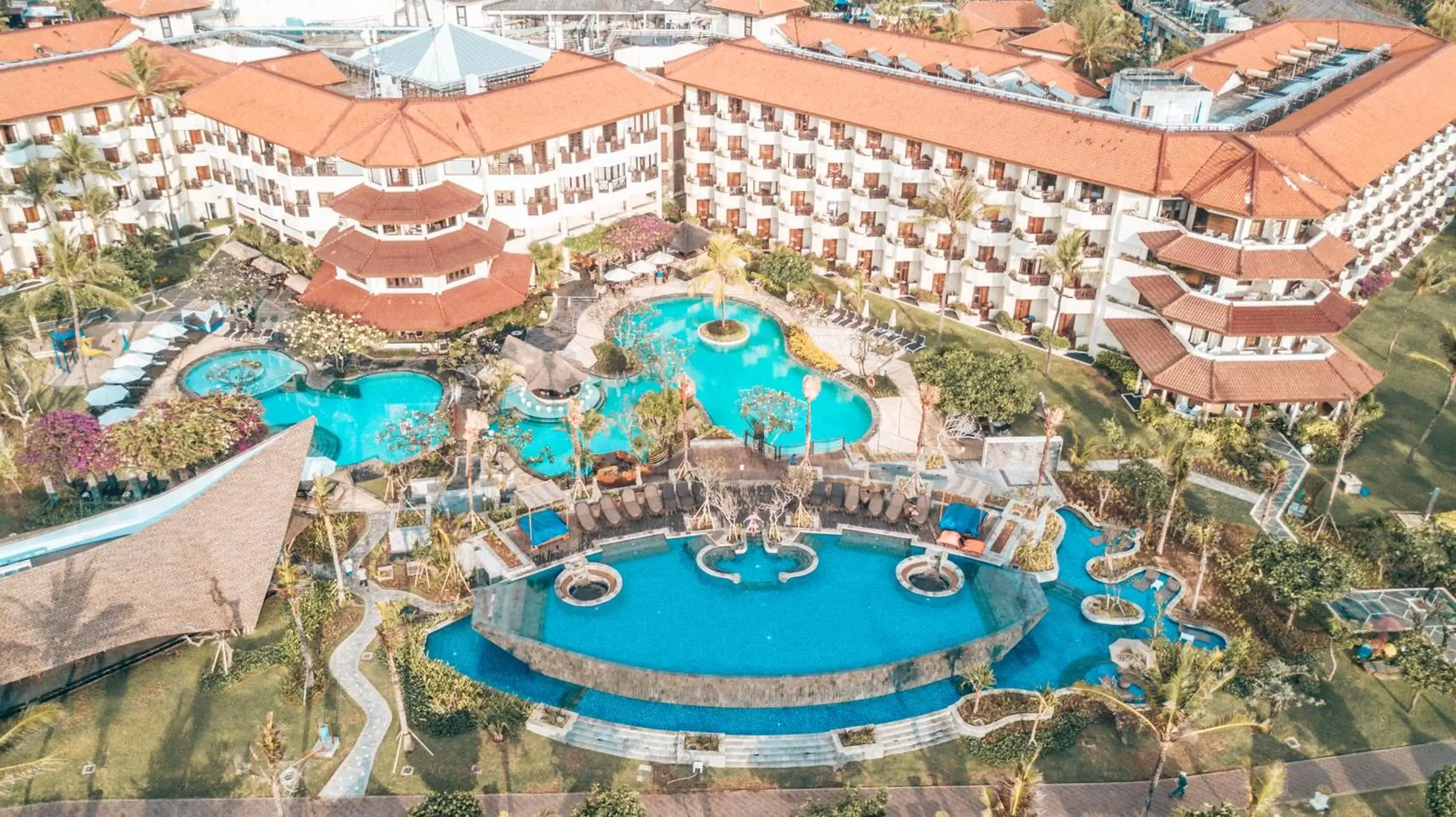 Pool View in Grand Mirage Resort & Thalasso Bali