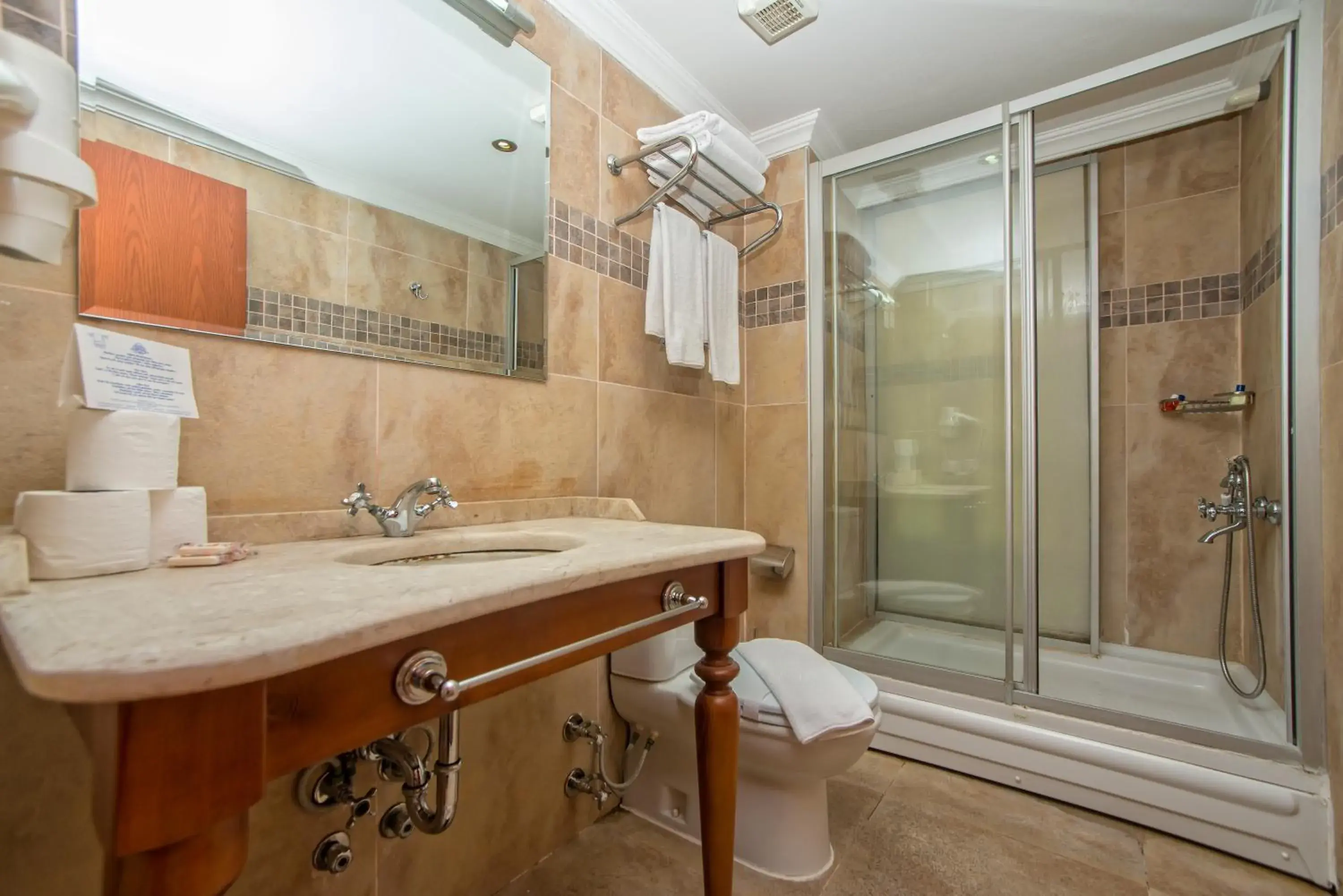 Shower, Bathroom in Argos Hotel