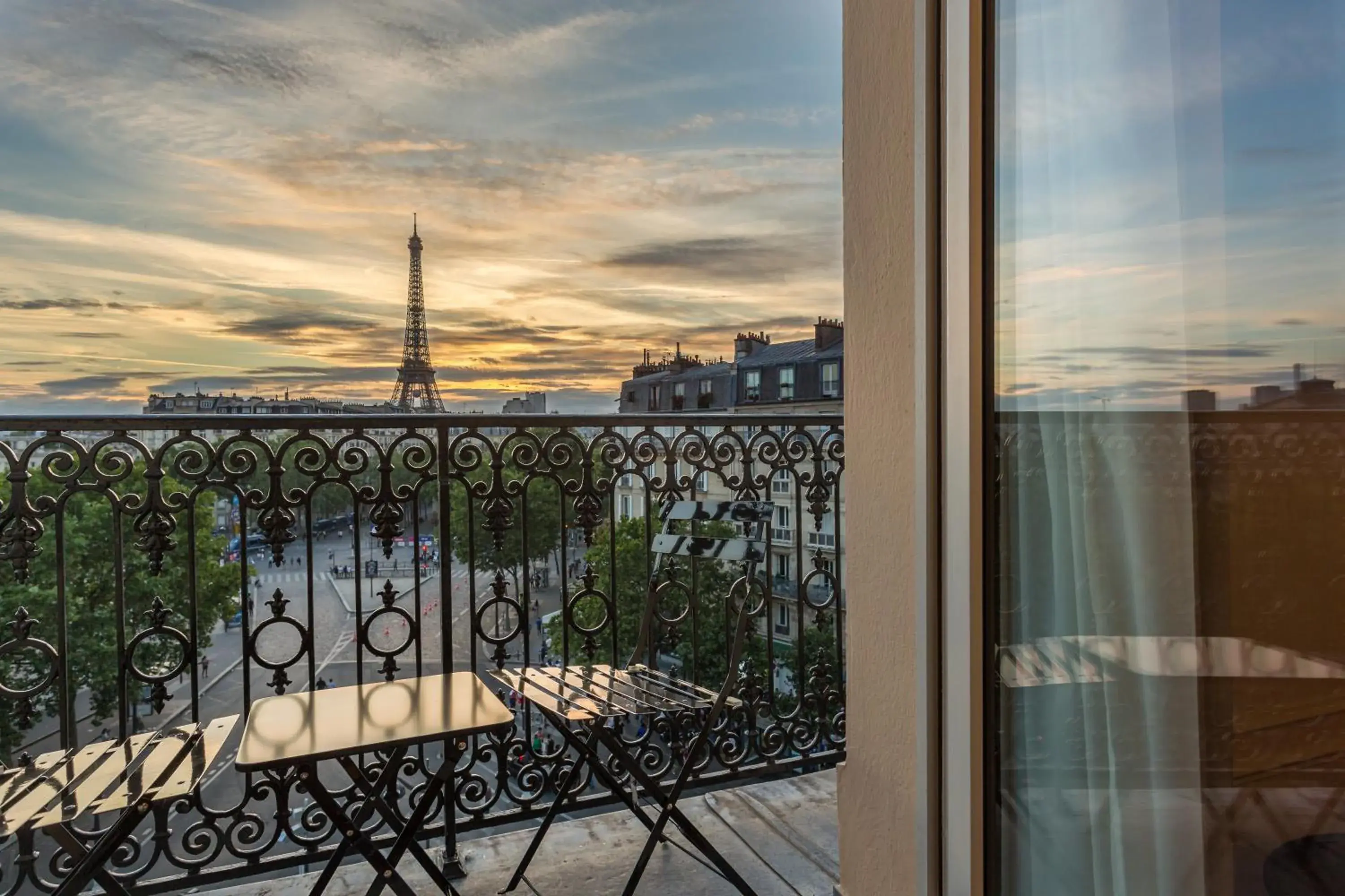 Balcony/Terrace in Hotel La Comtesse