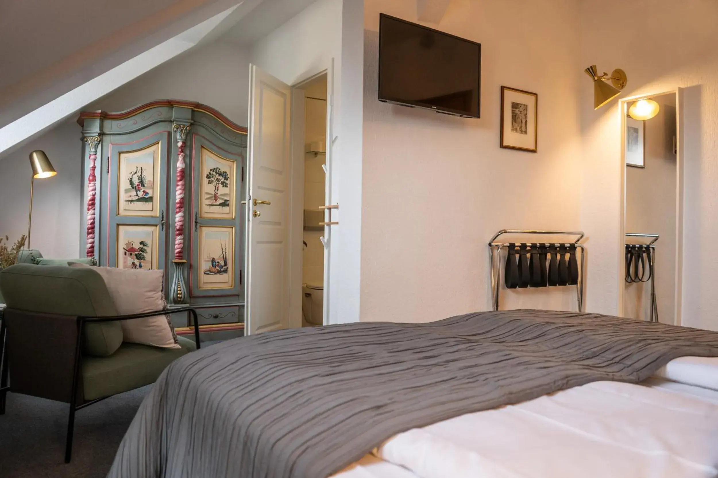 Bed in Hotel & Restaurant Am Alten Rhin