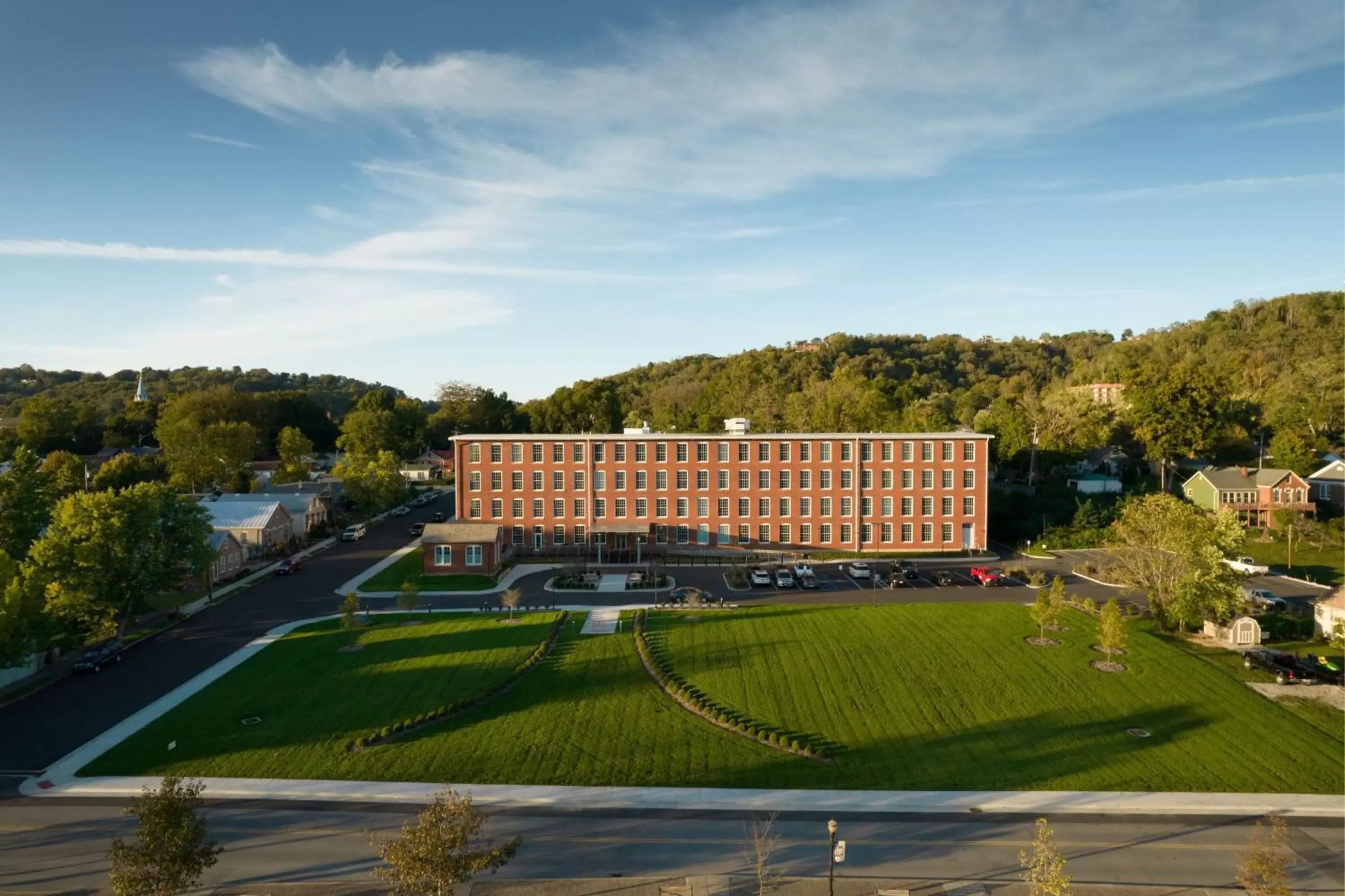 Property building in Fairfield Inn & Suites Madison Historic Eagle Cotton Mill