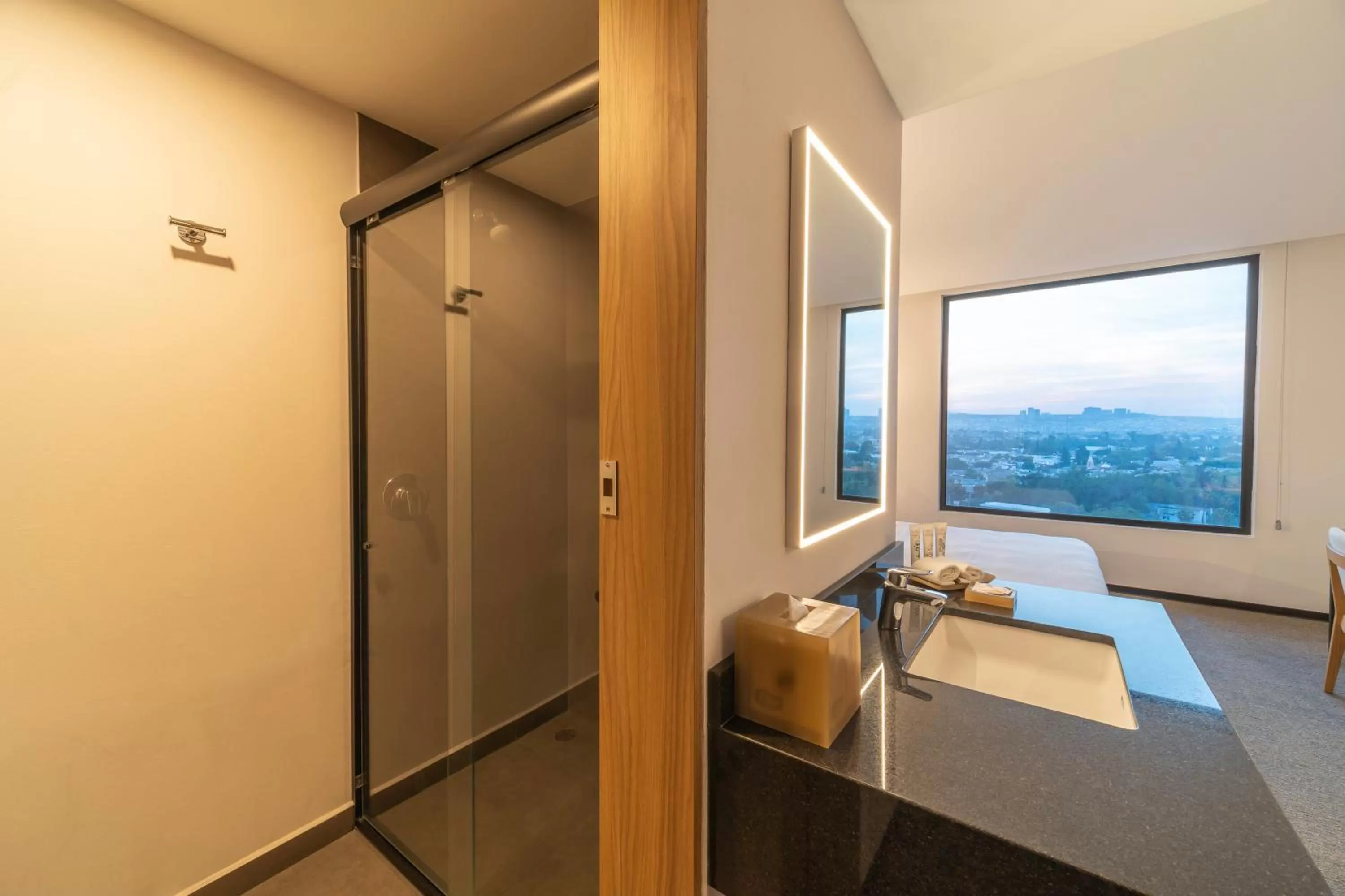 Bathroom in Stadía Suites Querétaro Centro Histórico