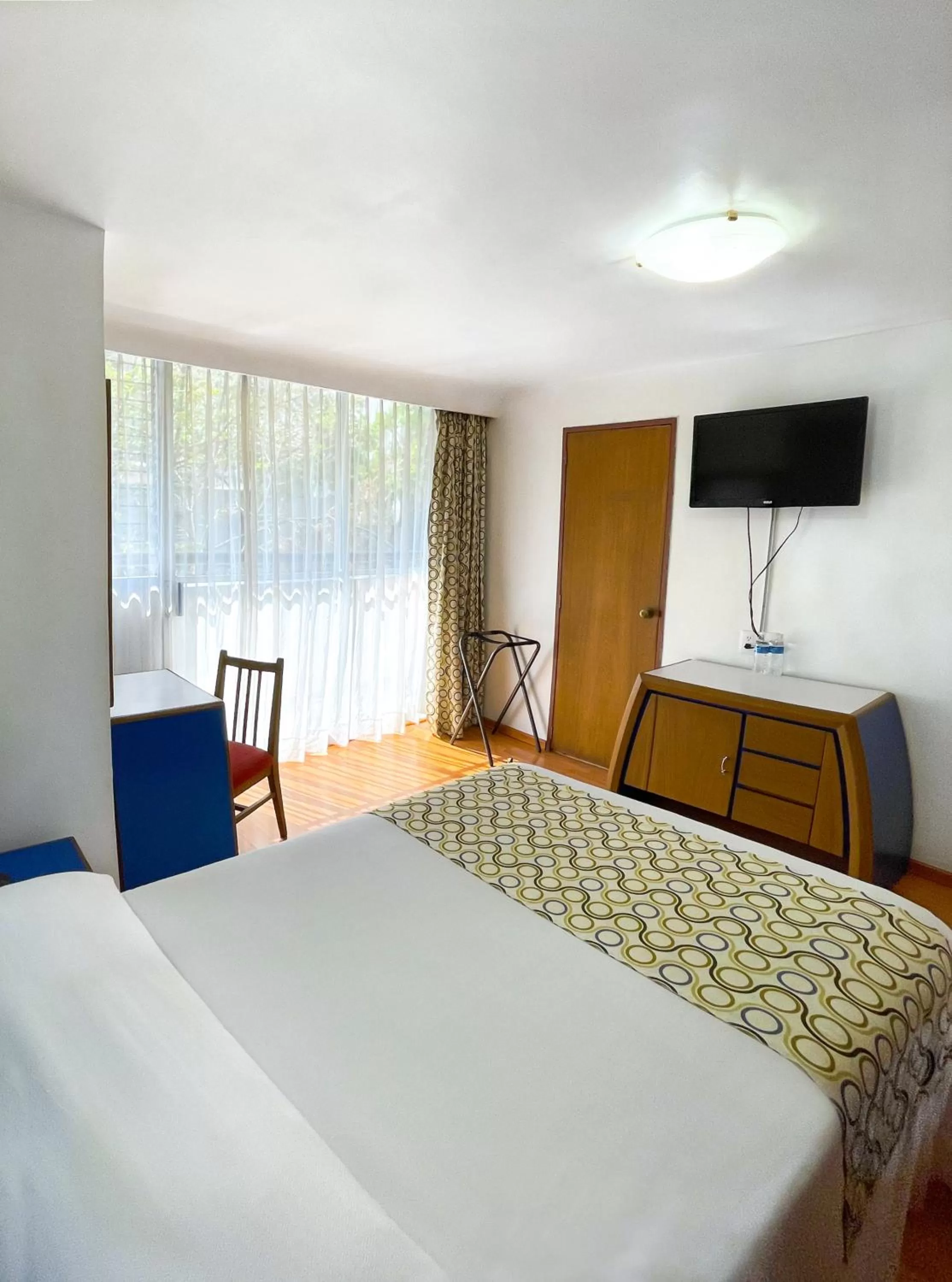 Bed in Hotel Palace México