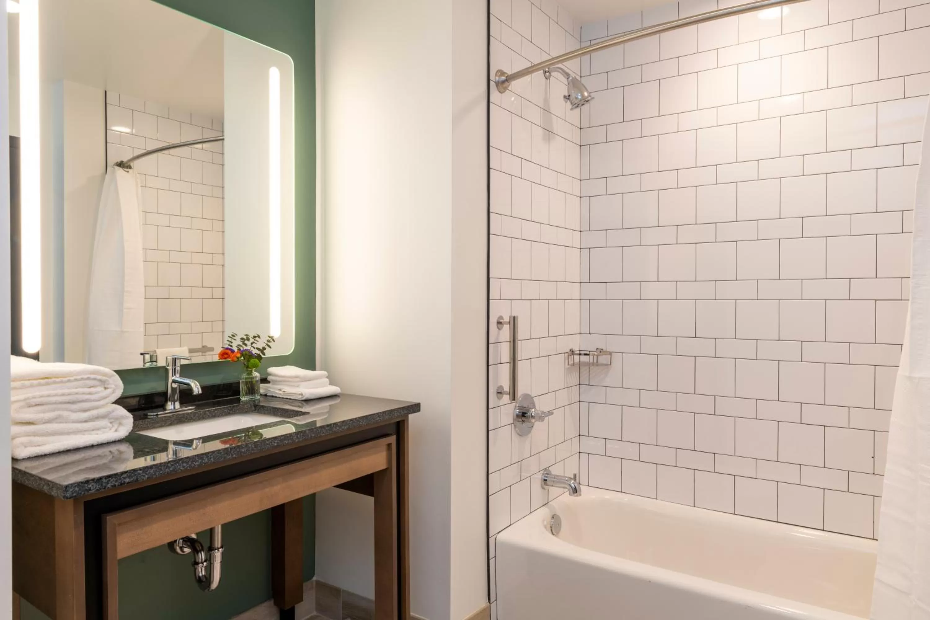 Bathroom in Hotel Canandaigua, Tapestry Collection By Hilton