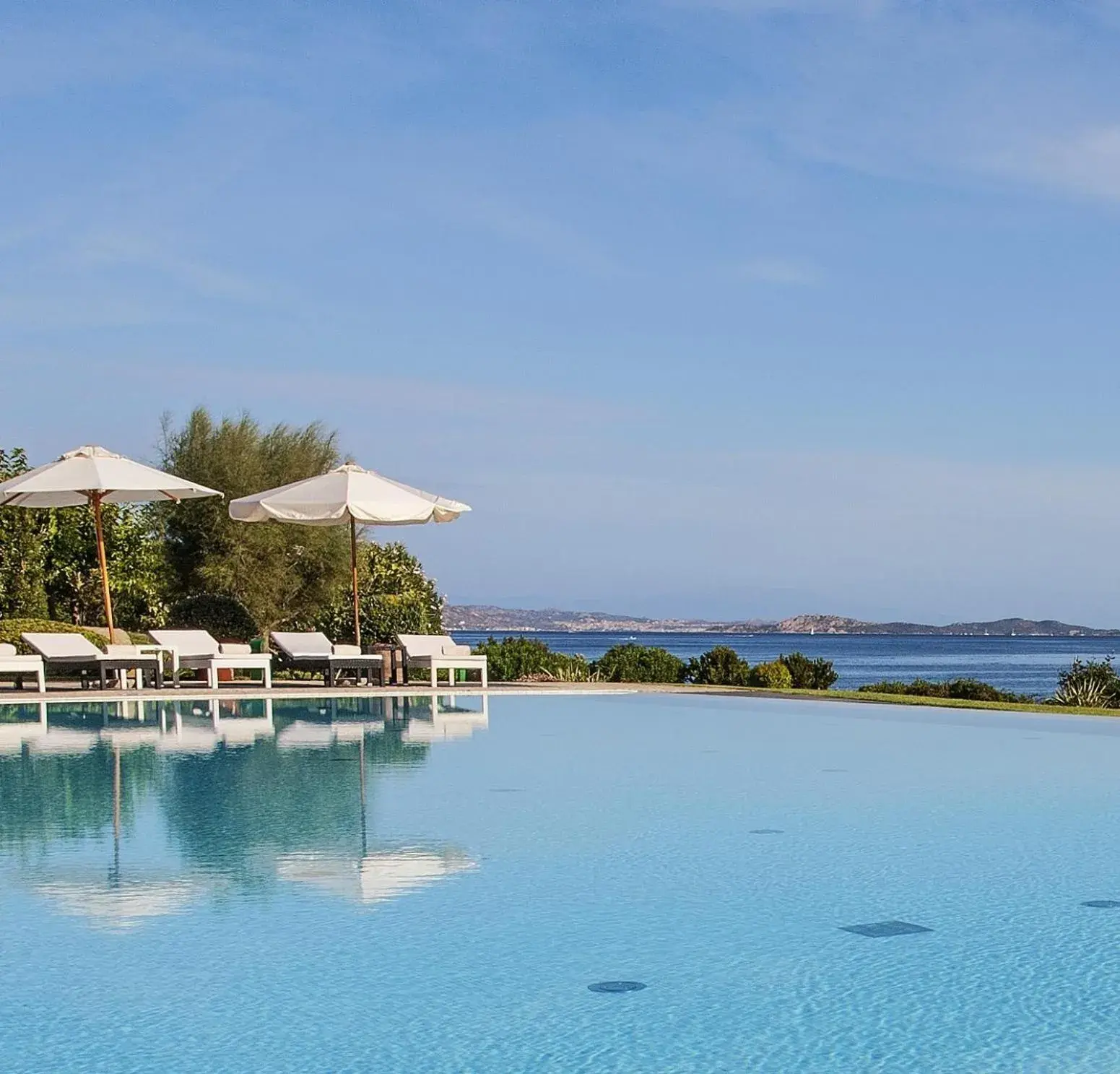 Swimming pool in L'Ea Bianca Luxury Resort