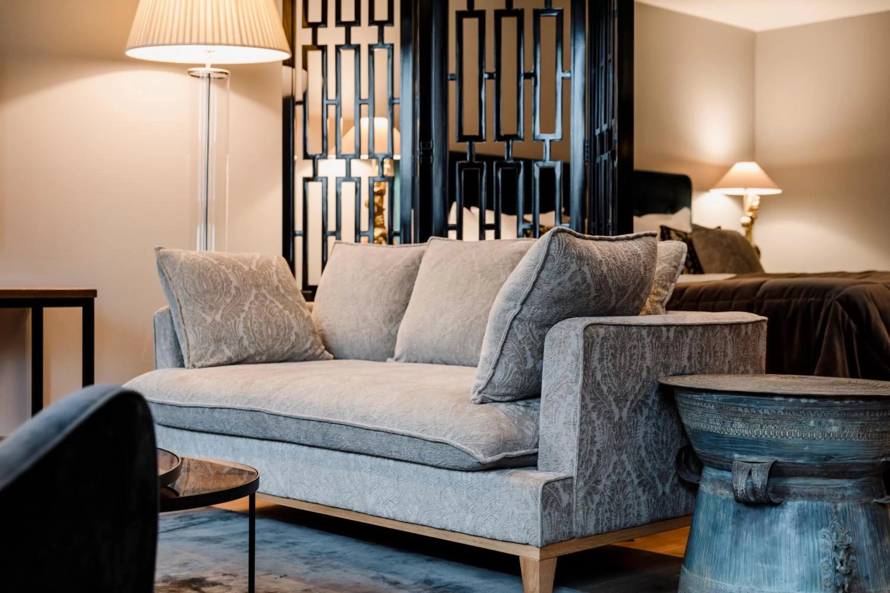 Seating area in Hotel F6