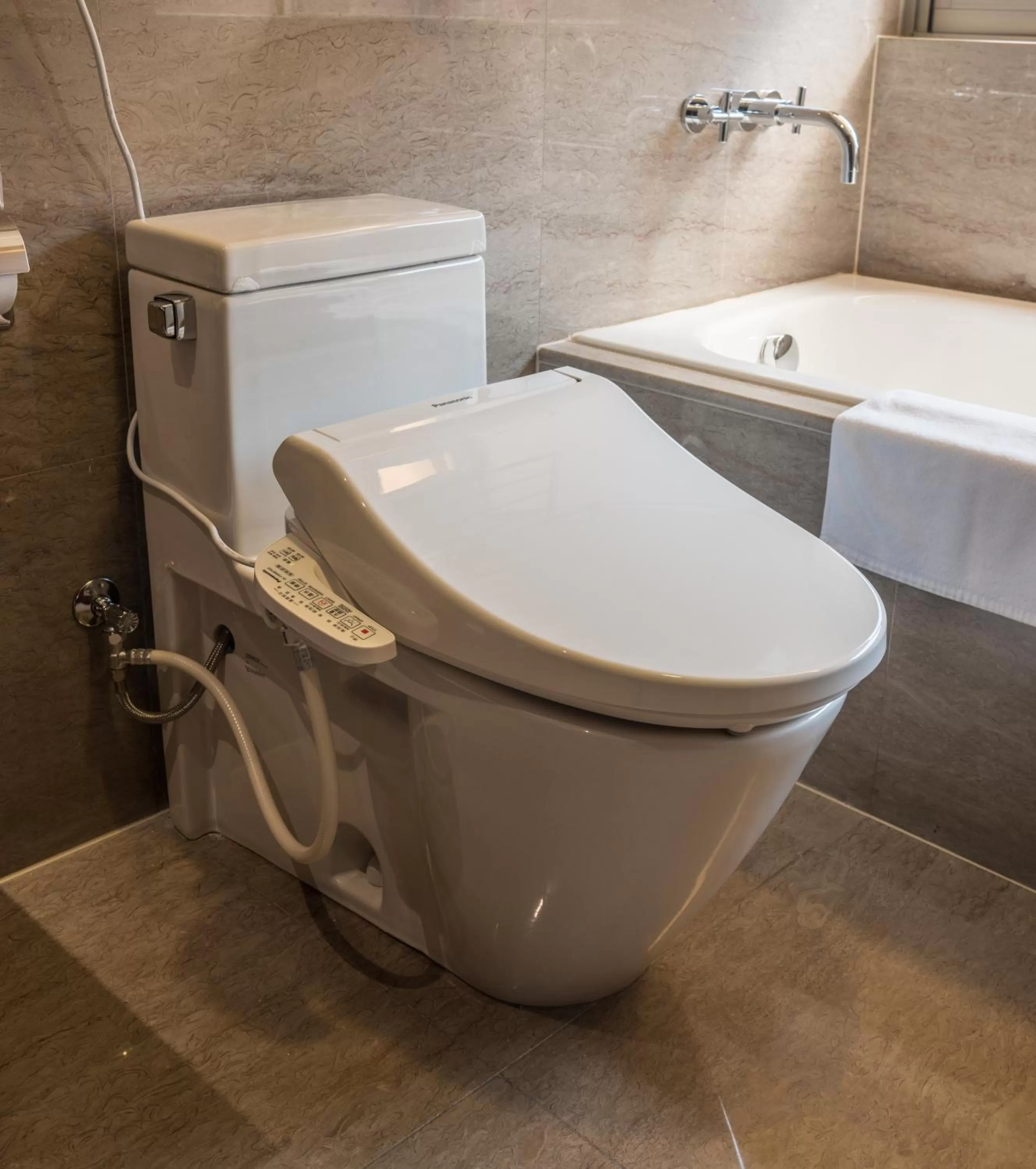 Bathroom in Royal Biz Taipei Hotel