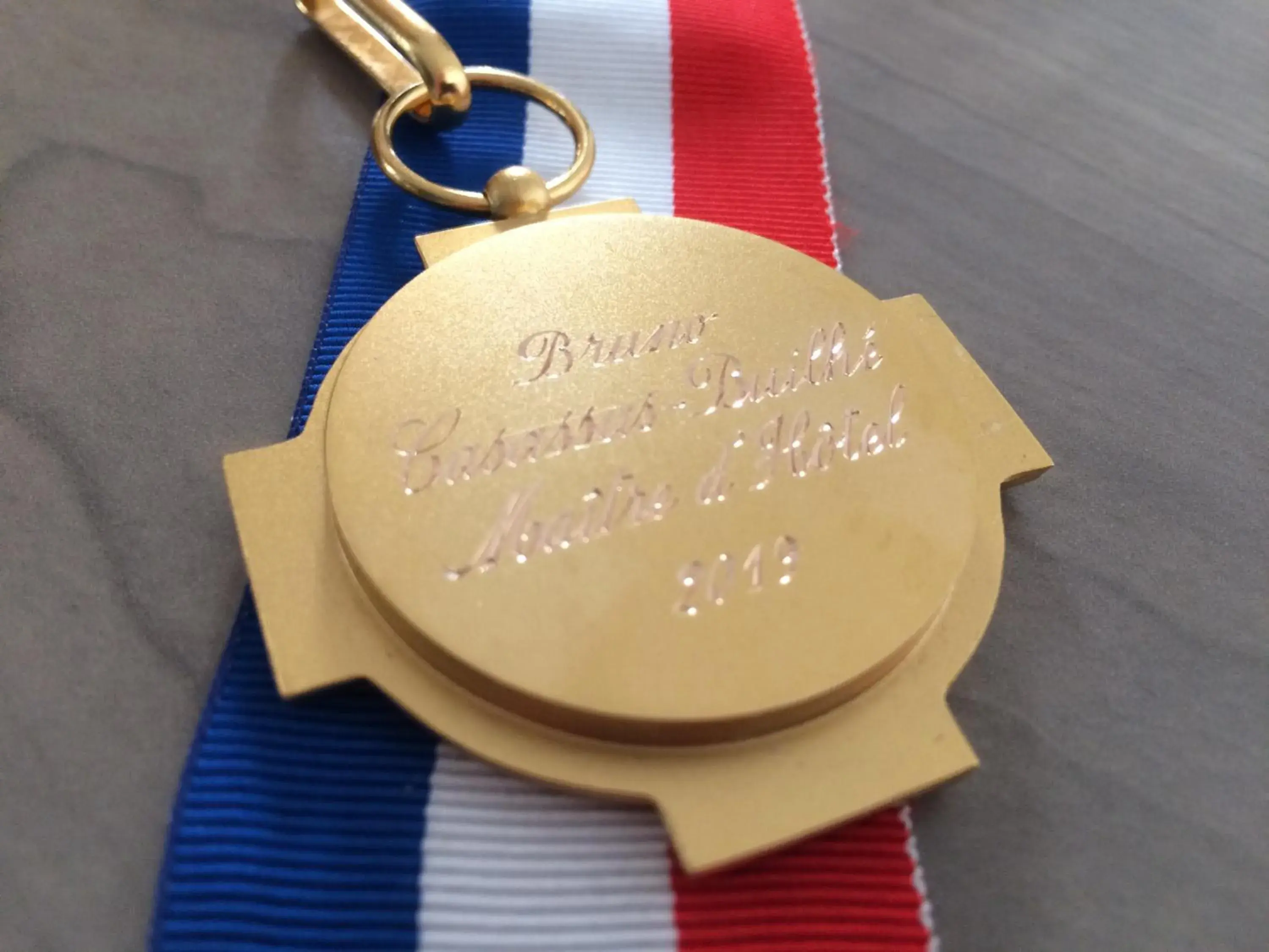 Certificate/Award in Hôtel de France