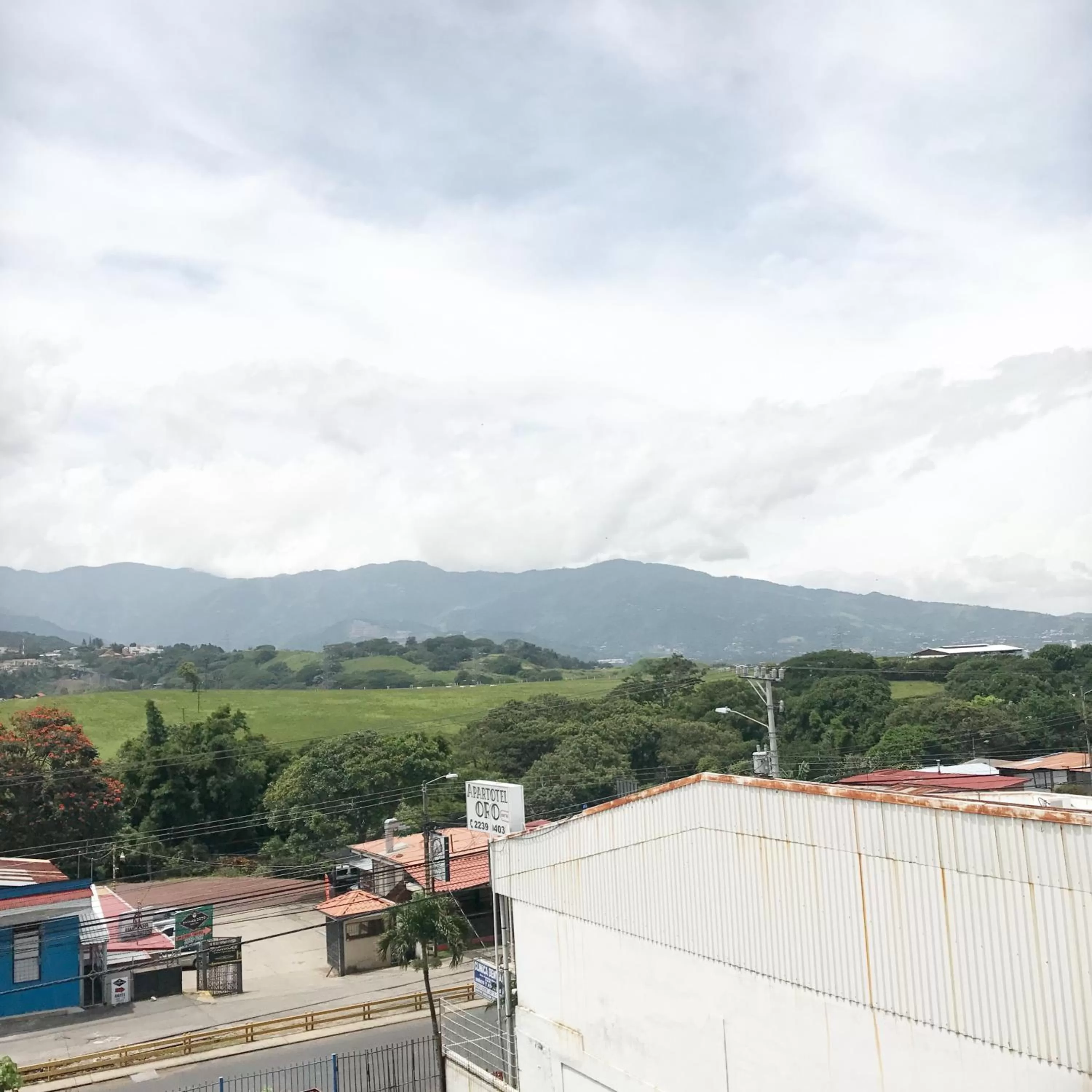 Patio in Oro Apart Hotel