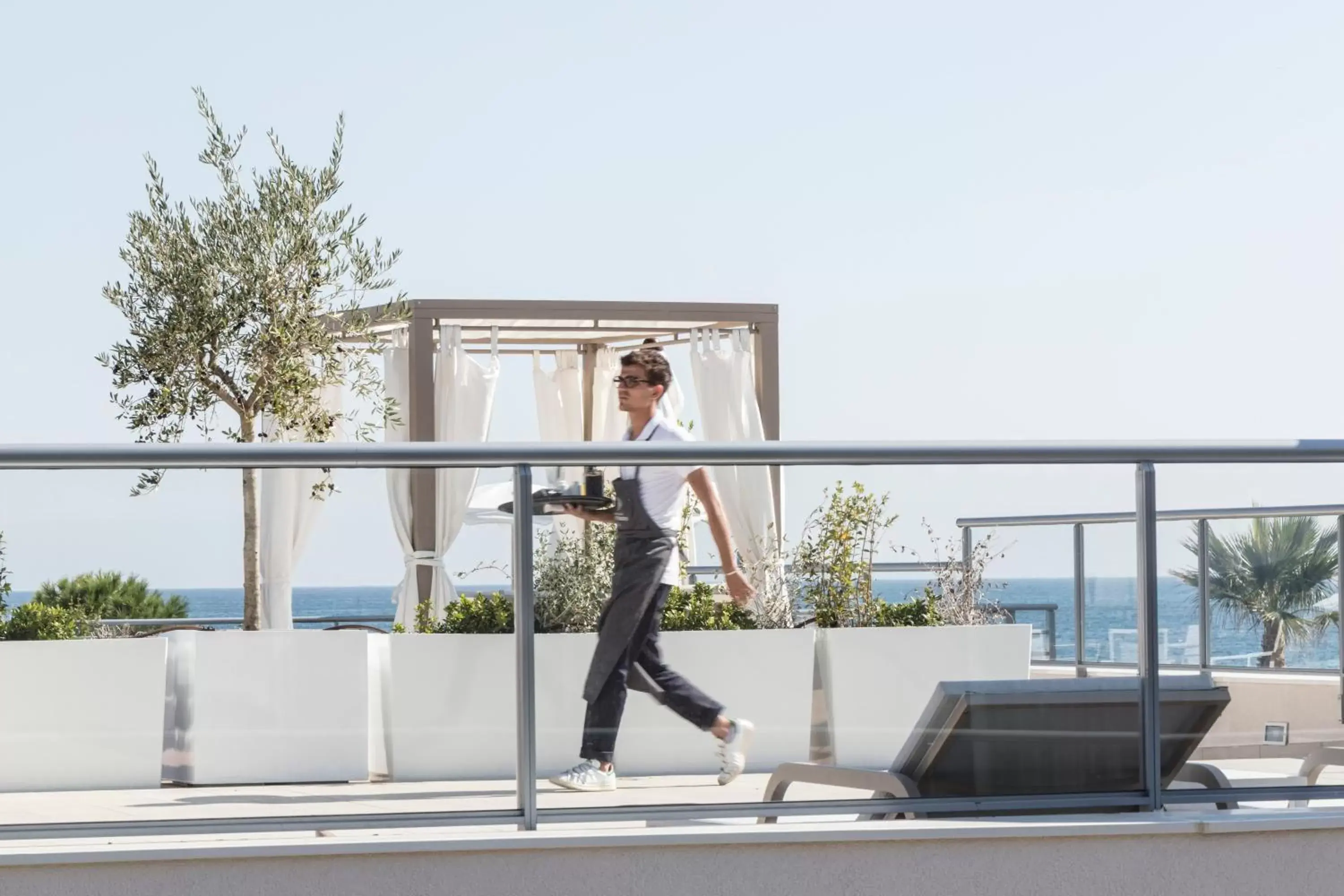 Balcony/Terrace in Mercure Villeneuve Loubet Plage