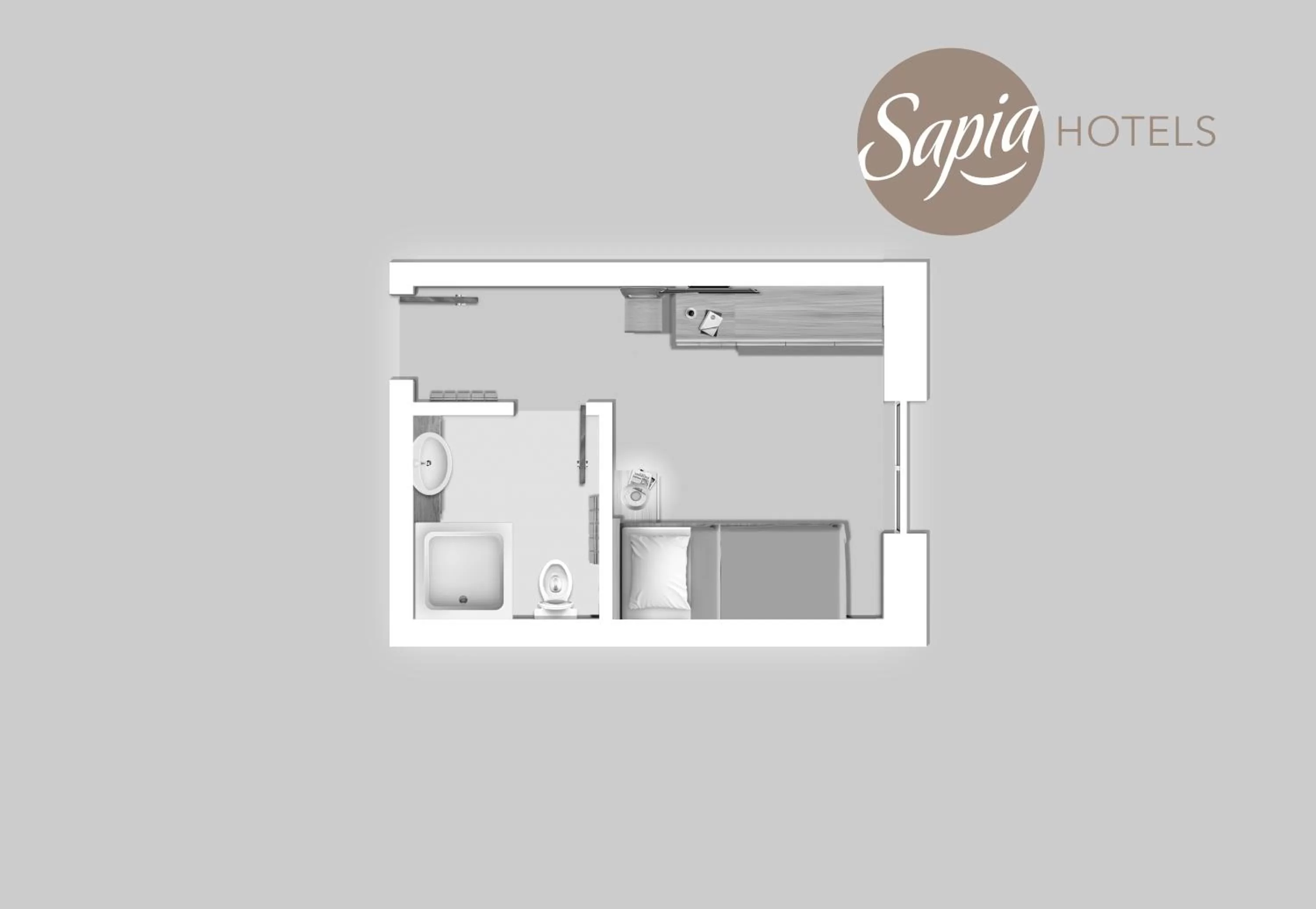 Photo of the whole room in Sapia Hotel St. Fridolin